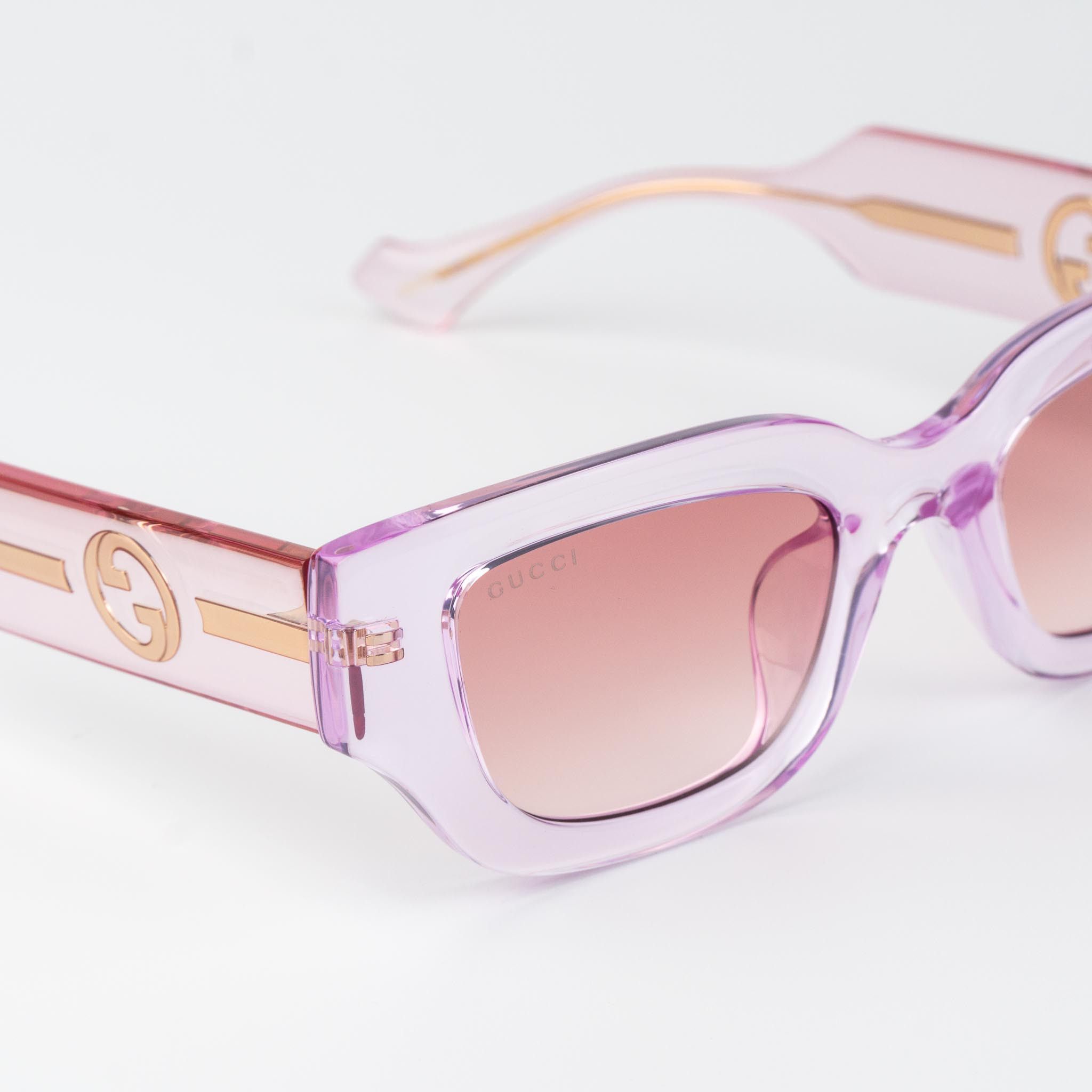 Gucci Gucci Women Sunglasses Square GG1558SK 003 NEW AUTHENTIC Size ONE SIZE - 6 Thumbnail