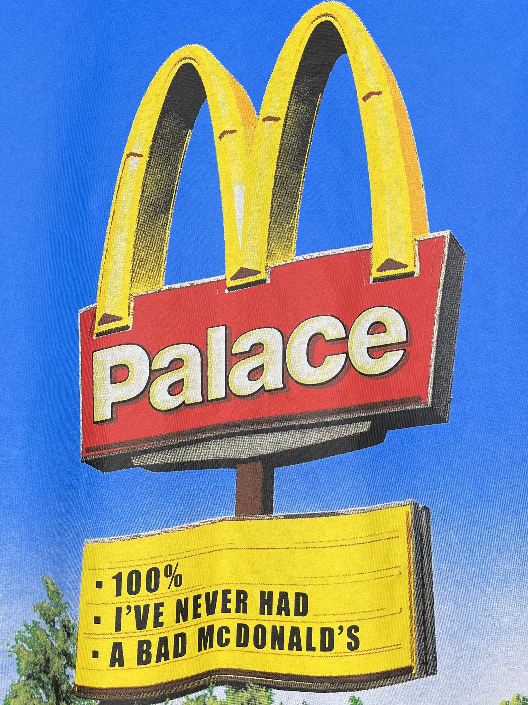 Palace NWOT Palace X McDonald’s Sign Big Logo T Shirt Size US S / EU 44-46 / 1 - 7 Thumbnail
