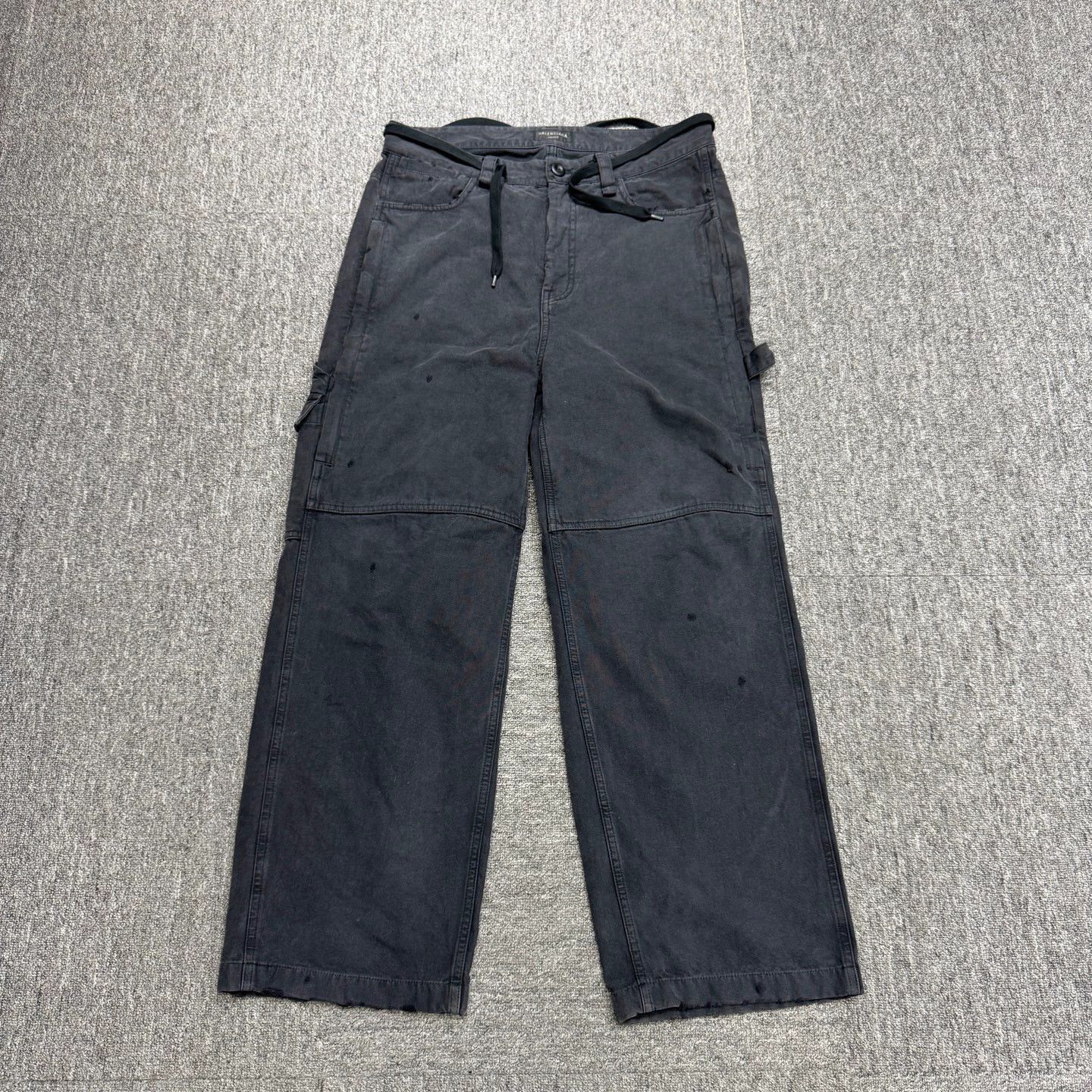 Balenciaga Black Cargo Utility Pants Size 28 Size US 28 / EU 44 - 1 Thumbnail