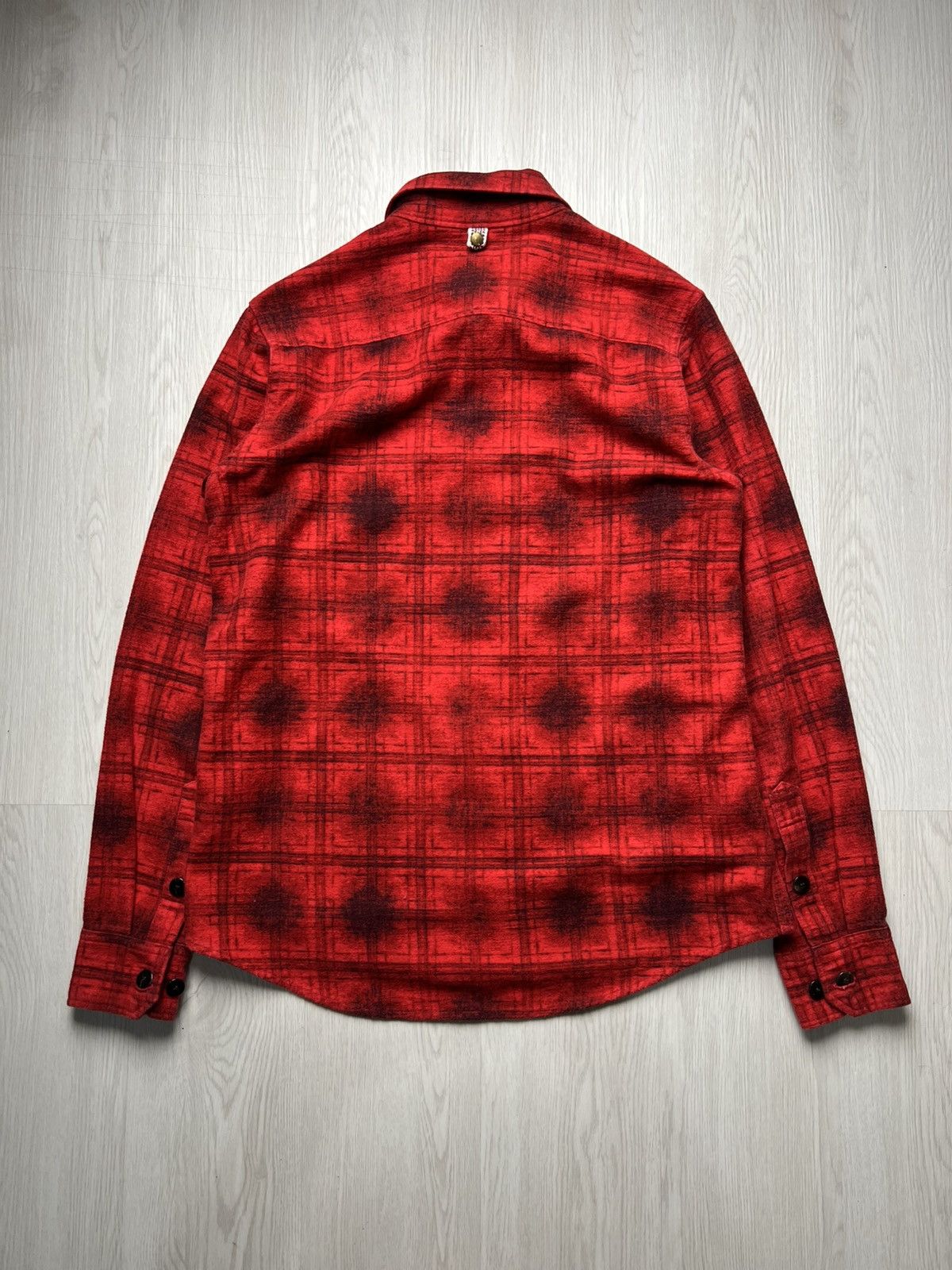 Visvim VISVIM BLACK ELK BRUSHED FLANNEL SHIRT Size US S / EU 44-46 / 1 - 2 Thumbnail