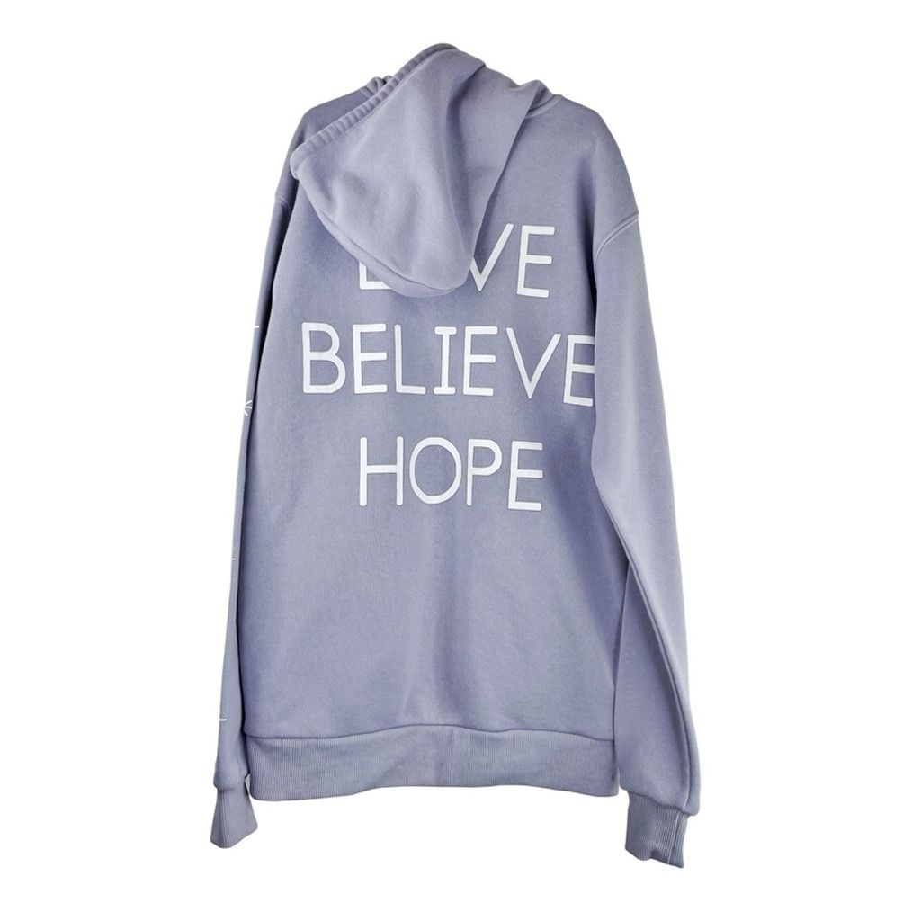 Other VIVRE LA VIE Women Zip Hoodie Positive Message Arm Stars XS Size XS / US 0-2 / IT 36-38 - 2 Thumbnail