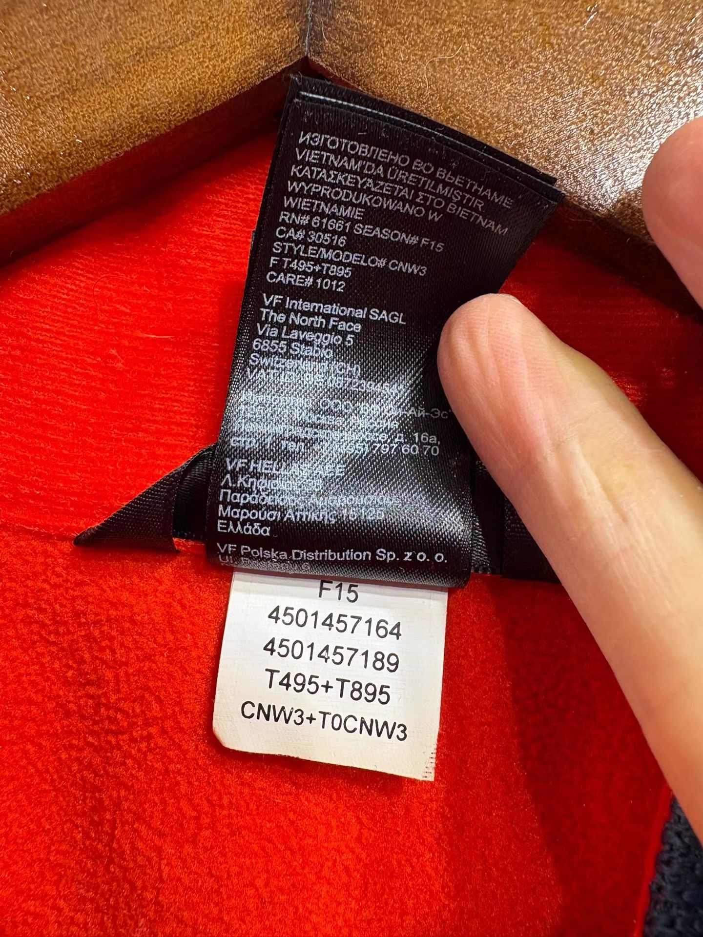 The North Face The North Face Men's Fleece Lined Jacket K29 Size US M / EU 48-50 / 2 - 7 Thumbnail