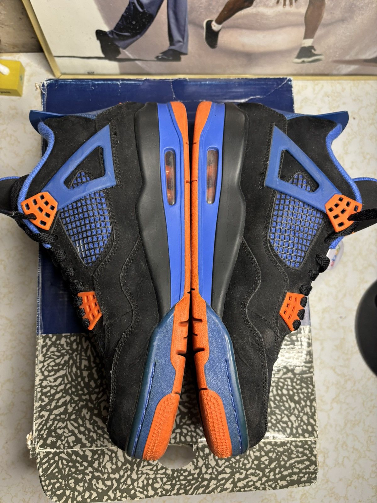 Jordan Brand Air Jordan 4 Retro Cavs 2012 Size US 9 / EU 42 - 3 Thumbnail