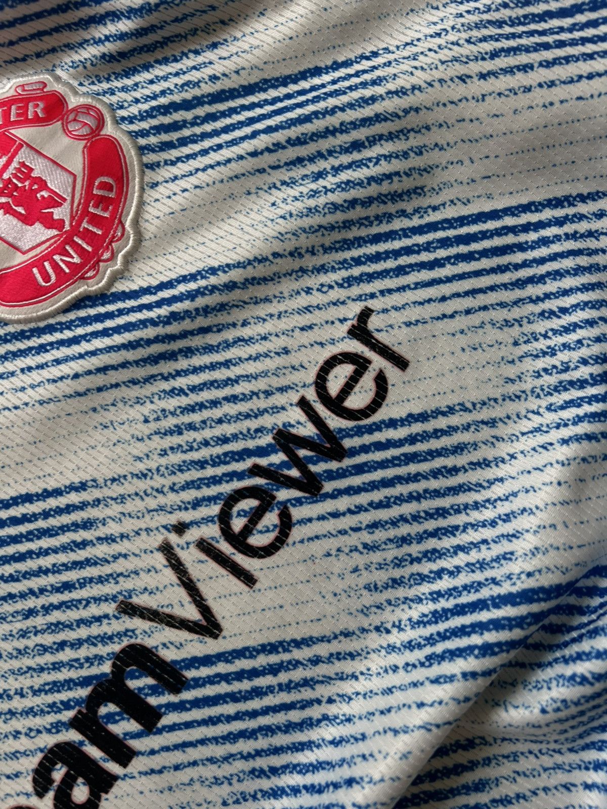 Adidas Manchester United 21/22 Away Football Shirt Adidas Size M Size US M / EU 48-50 / 2 - 7 Thumbnail
