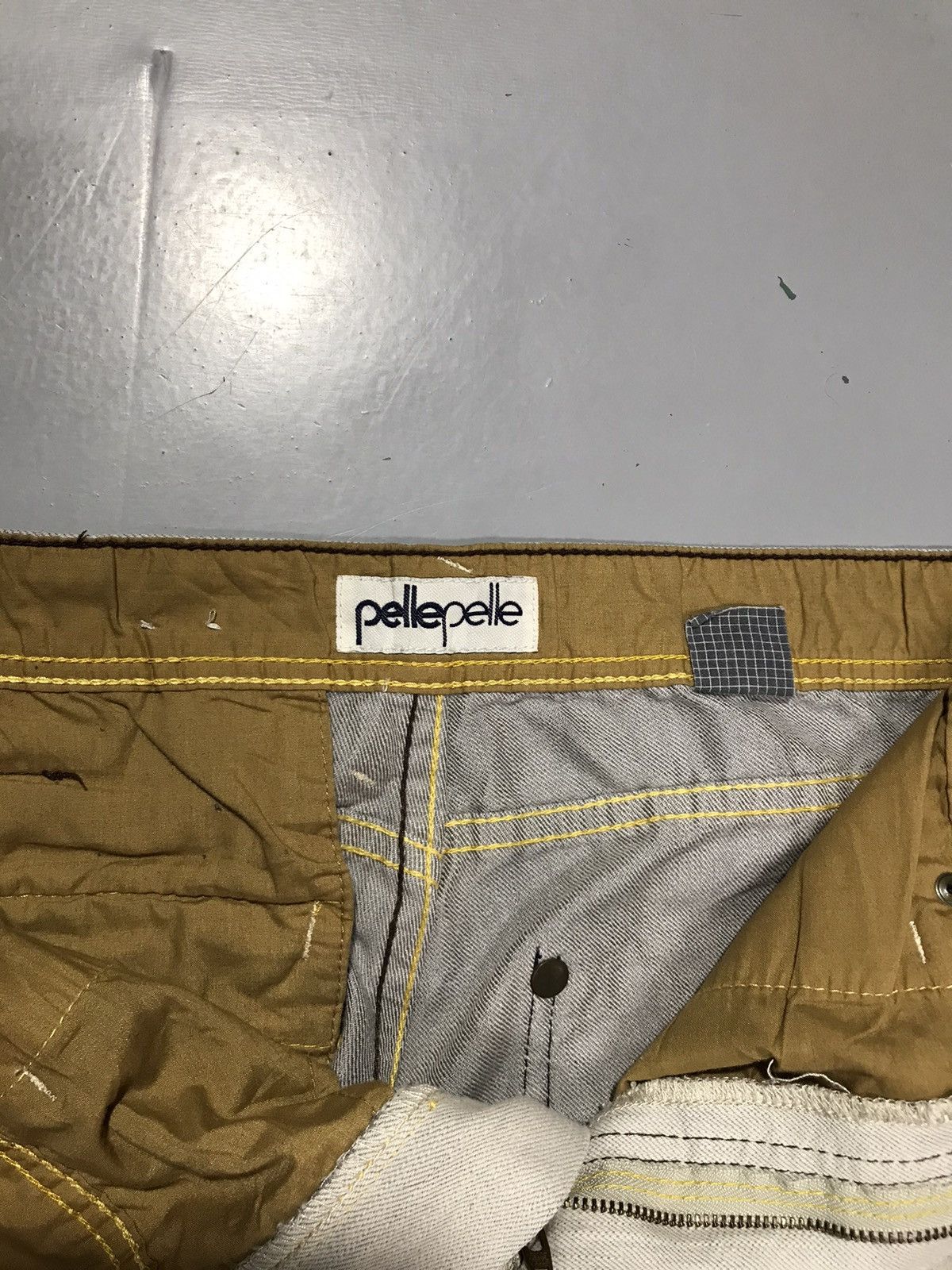 Pelle Pelle Vintage pelle pelle embroidered denim Size US 34 / EU 50 - 6 Thumbnail