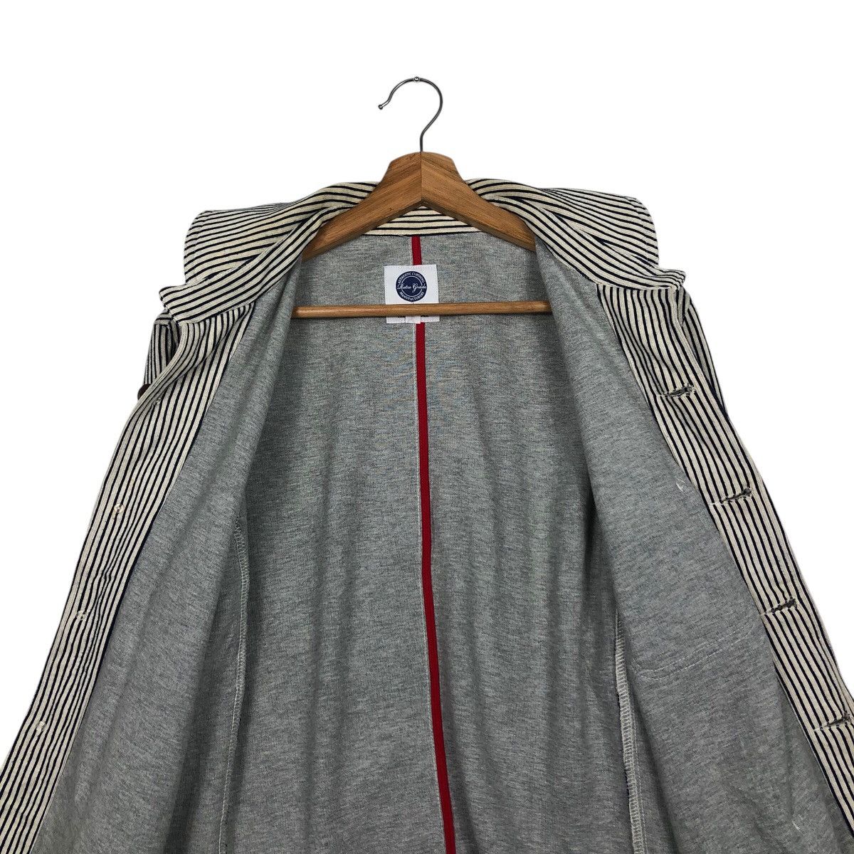 Japanese Brand 📌Worker Hickory Chore Jacket The Finest Made Issey Miyake Size US L / EU 52-54 / 3 - 14 Thumbnail