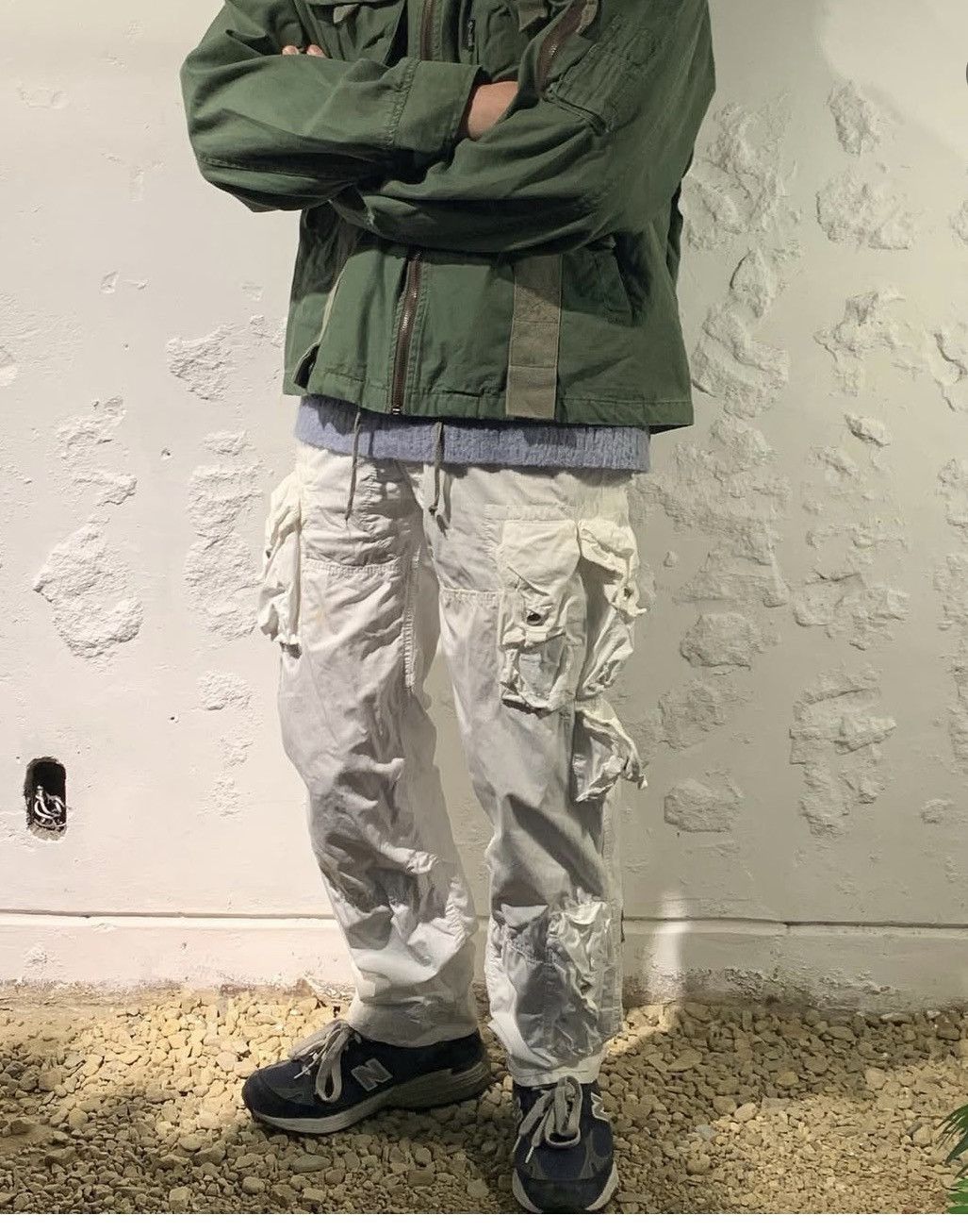 Polo Ralph Lauren Polo Ralph Lauren Sailor Tactical White Cargo Pants Size US 32 / EU 48 - 25 Thumbnail