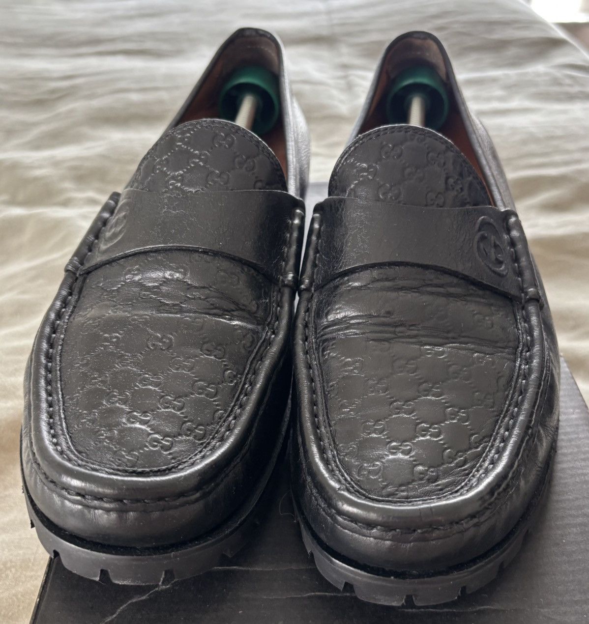 Gucci Gucci Microguccissima leather loafers Size US 9 / EU 42 - 2 Thumbnail
