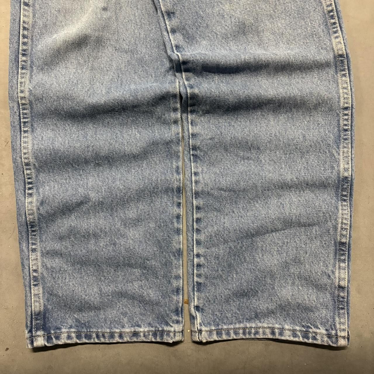 Vintage Crazy Vintage Y2K/2000s Baggy Medium Blue Wash Skater Workwear Denim Jeans! Size US 38 / EU 54 - 5 Thumbnail