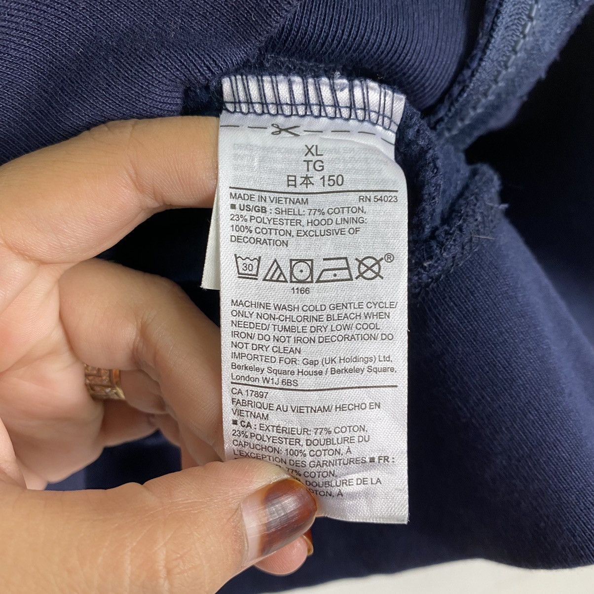 Gap × Japanese Brand RARE!! GAP Big Logo Sweater Size S Size US S / EU 44-46 / 1 - 11 Thumbnail