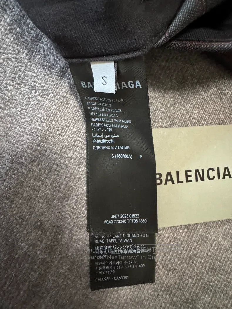 Balenciaga Balenciaga size S Striped Mid Waist Zipper Casual Pants Size US 27 - 4 Thumbnail