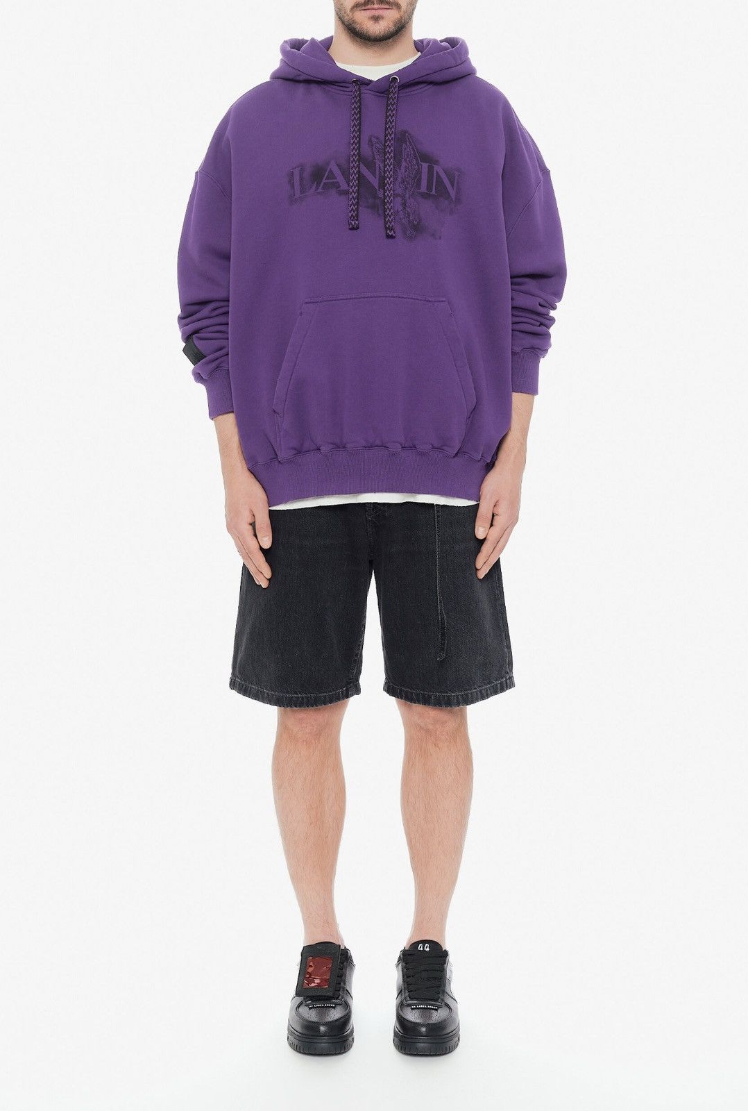 Future × Lanvin Last Size Lanvin x Future Logo Print Baggy Cotton Hoodie Size US L / EU 52-54 / 3 - 4 Thumbnail