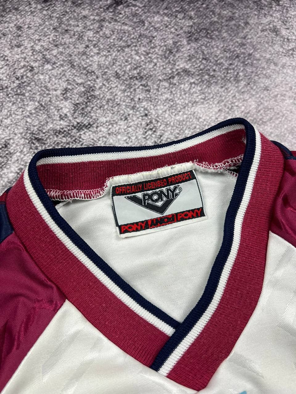 PONY Vintage West Ham United Jersey 1994 Pony Size US L / EU 52-54 / 3 - 13 Thumbnail