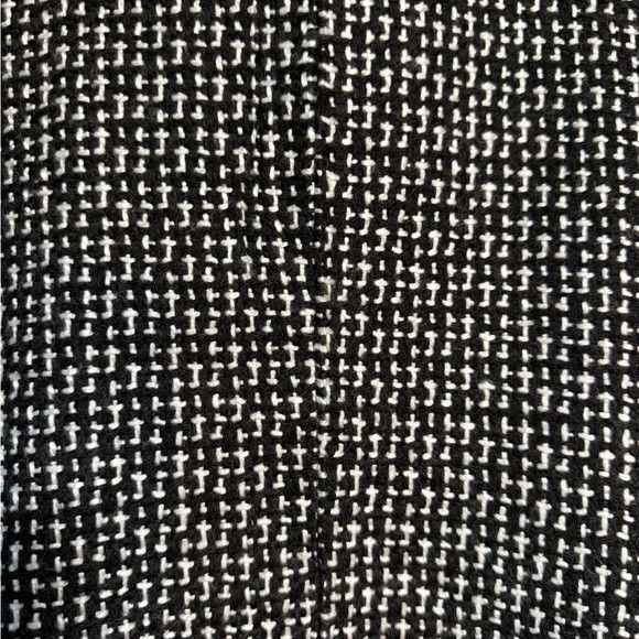 Sandro Sandro Tweed Moto Jacket Black & White Size L Size L / US 10 / IT 46 - 4 Thumbnail