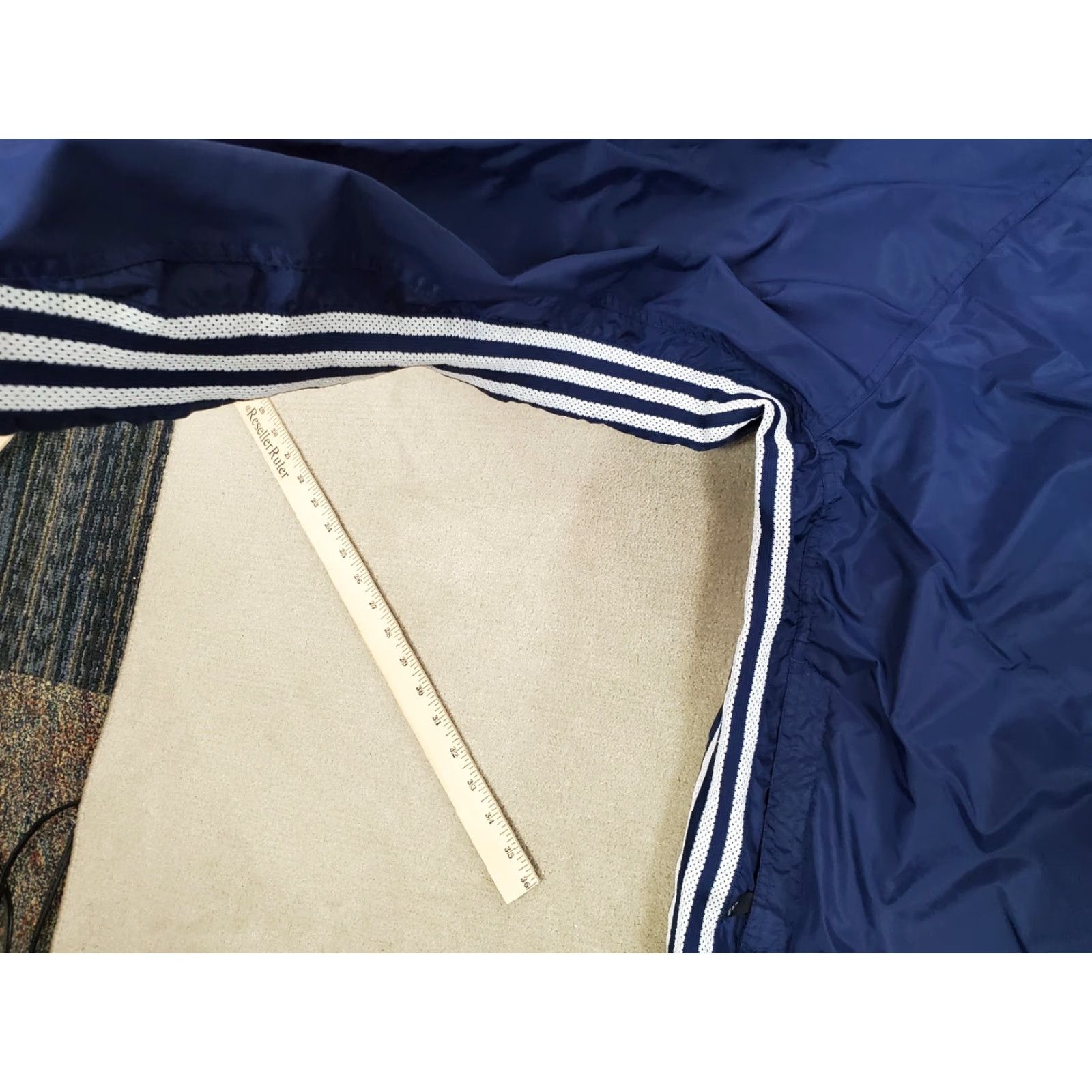 Adidas VINTAGE adidas Jacket Mens XL Blue Windbreaker Vented Coat Outdoors Y2K Size US XL / EU 56 / 4 - 4 Thumbnail