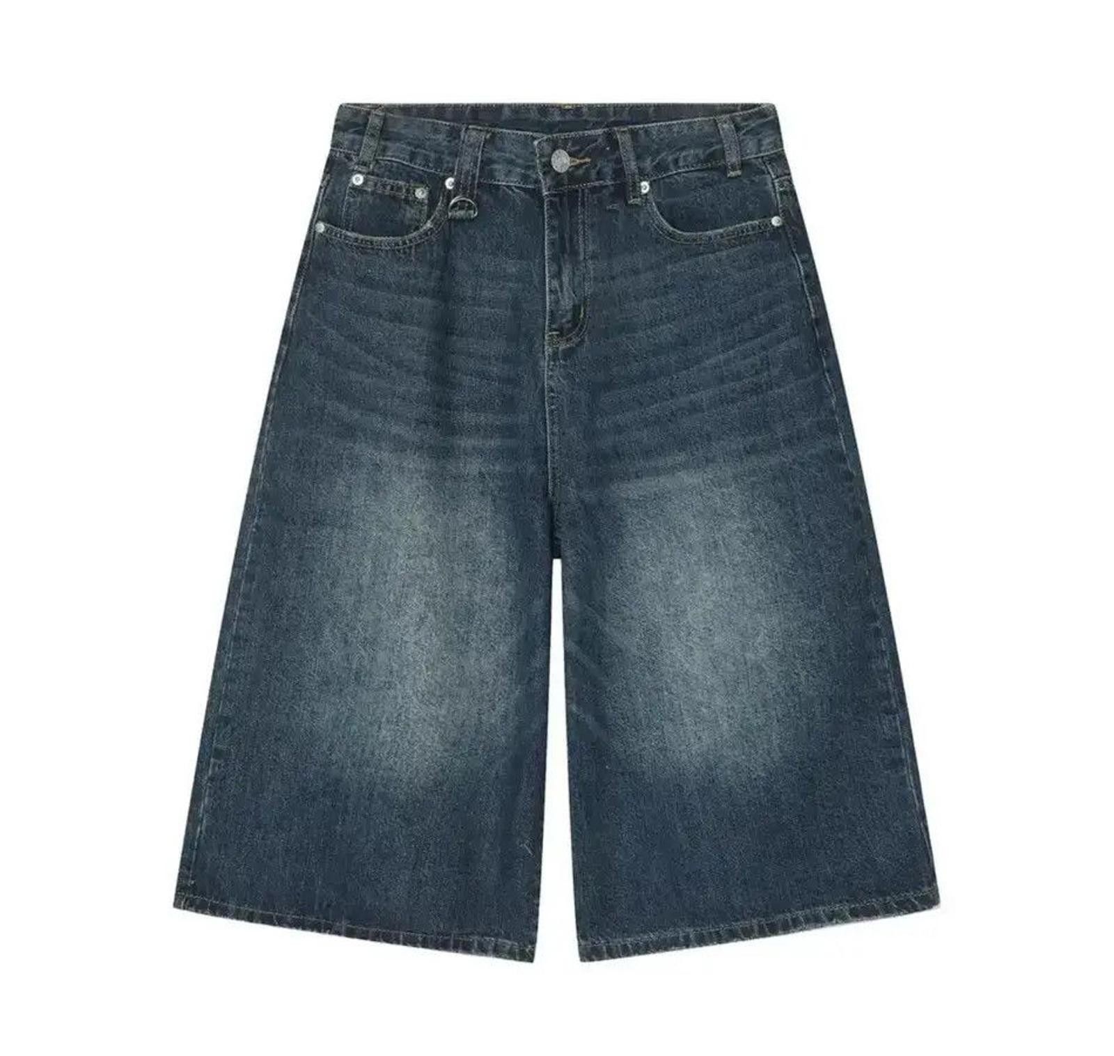 Jean Oversized Loose-Fit Denim Jorts Shorts Size US 32 / EU 48 - 5 Thumbnail