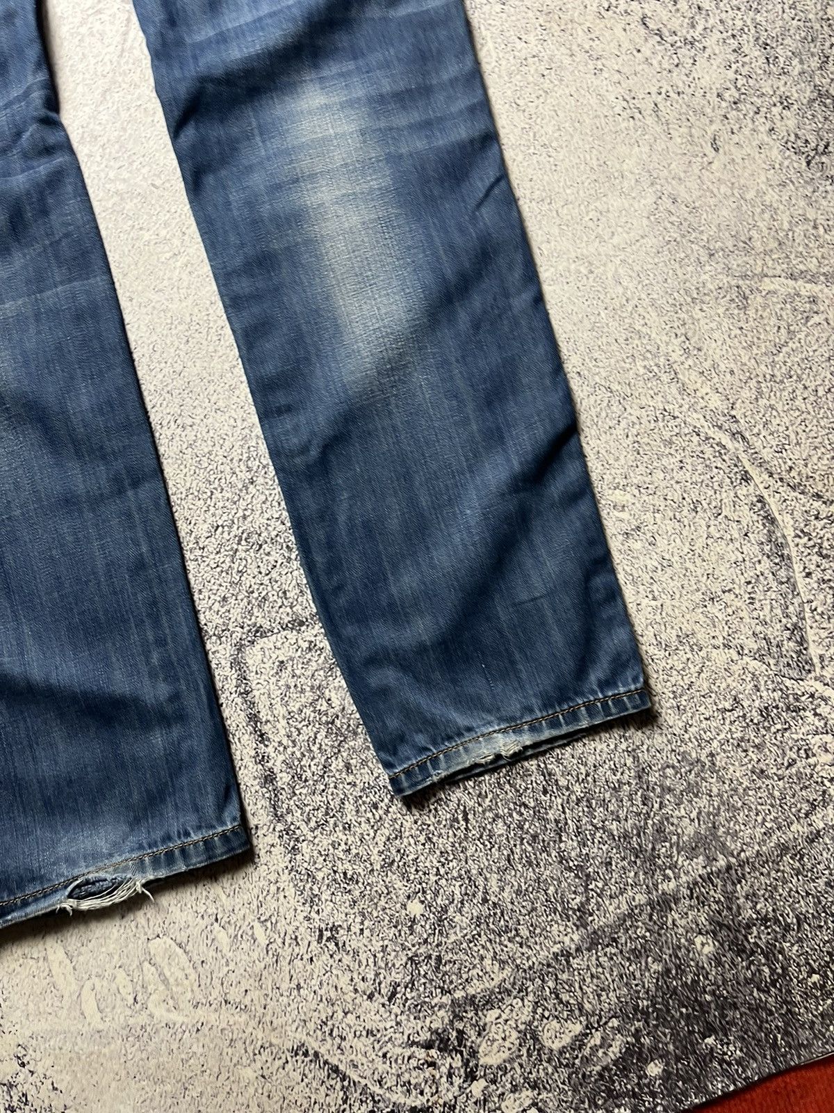 G-Star Vintage G-Star Raw Doubleknee Elwood Jeans Y2K Size US 31 - 12 Thumbnail