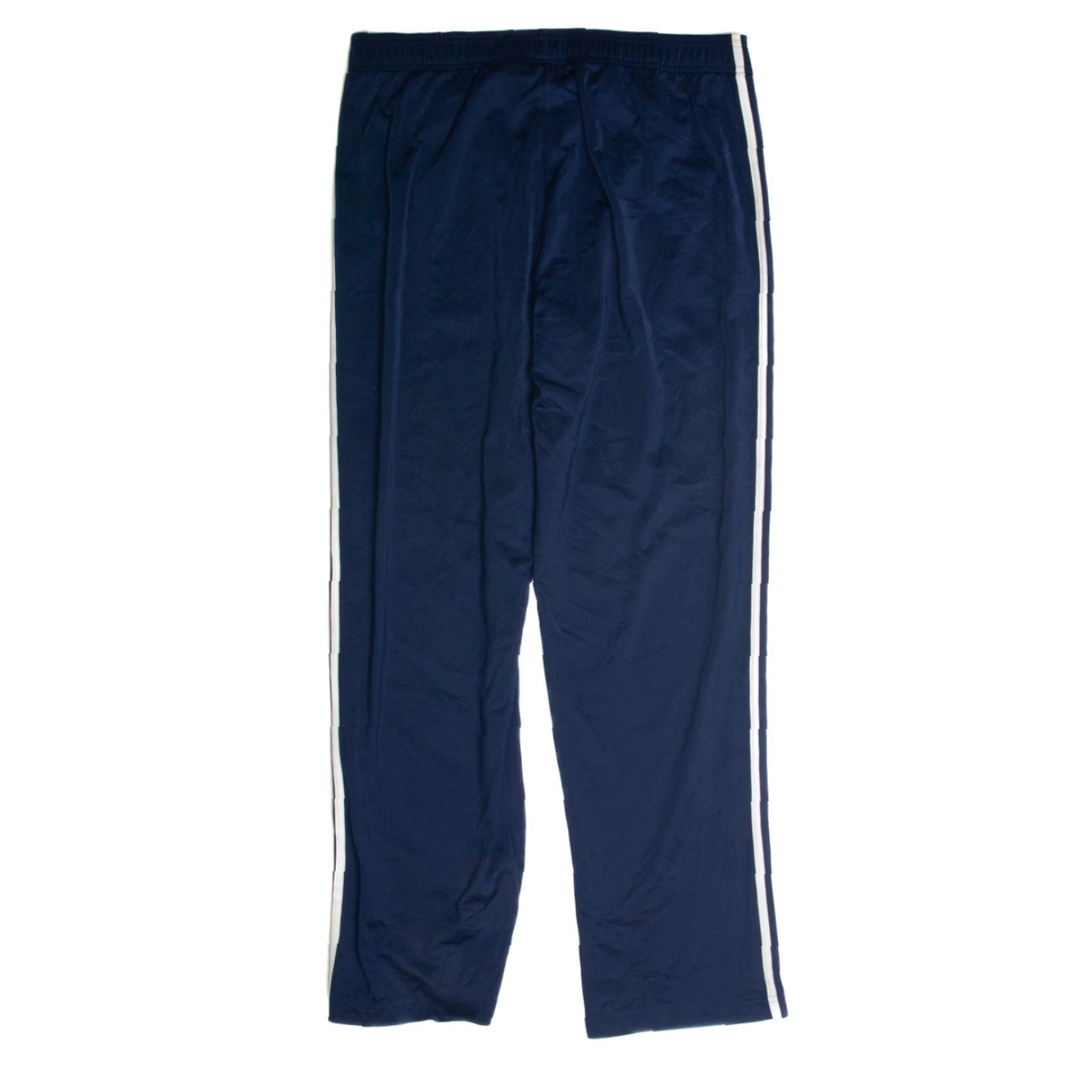 Adidas VINTAGE Adidas Track Pants Men X-Large Navy Blue Polyester 36" Inseam 31" Ragstock Mens Size US 36 / EU 52 - 3 Thumbnail