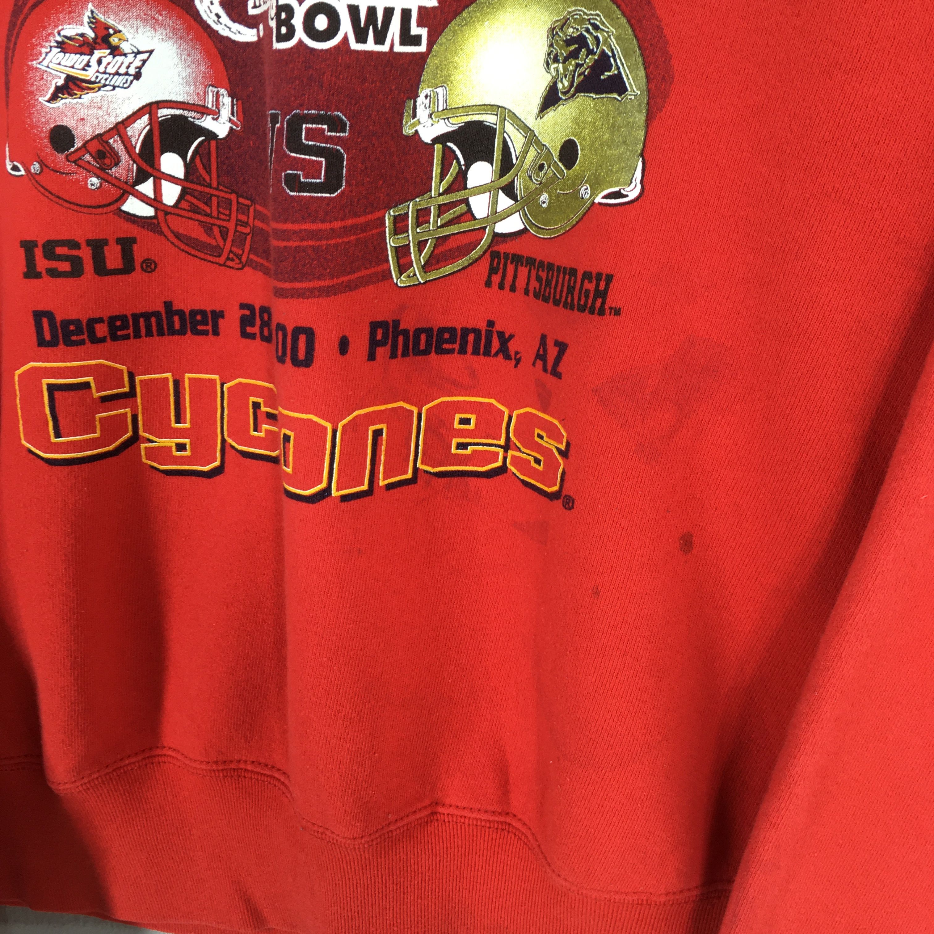 NCAA × Vintage ISU Cyclones VS Pittsburgh Panthers NCAA Sweatshirt Medium Size US M / EU 48-50 / 2 - 5 Thumbnail