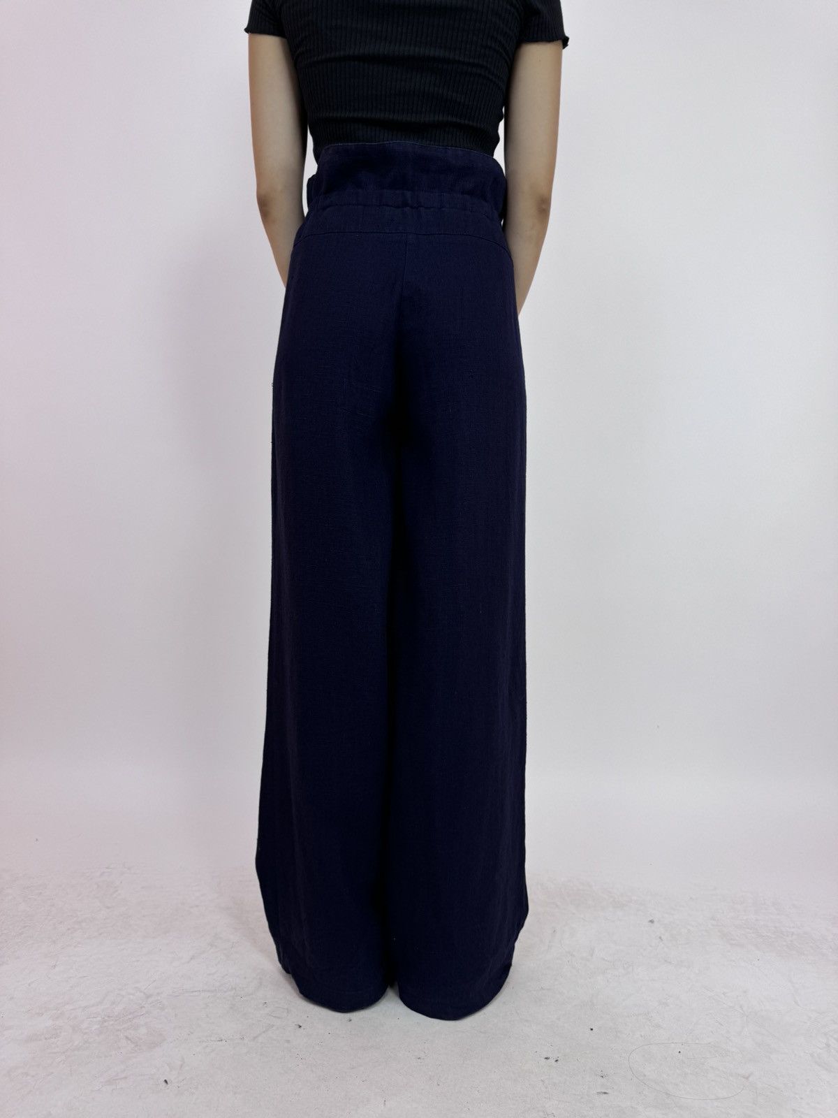 Designer × Japanese Brand gudrun sjoden linen trousers pants Womens size S Size 26" / US 2 / IT 38 - 4 Thumbnail