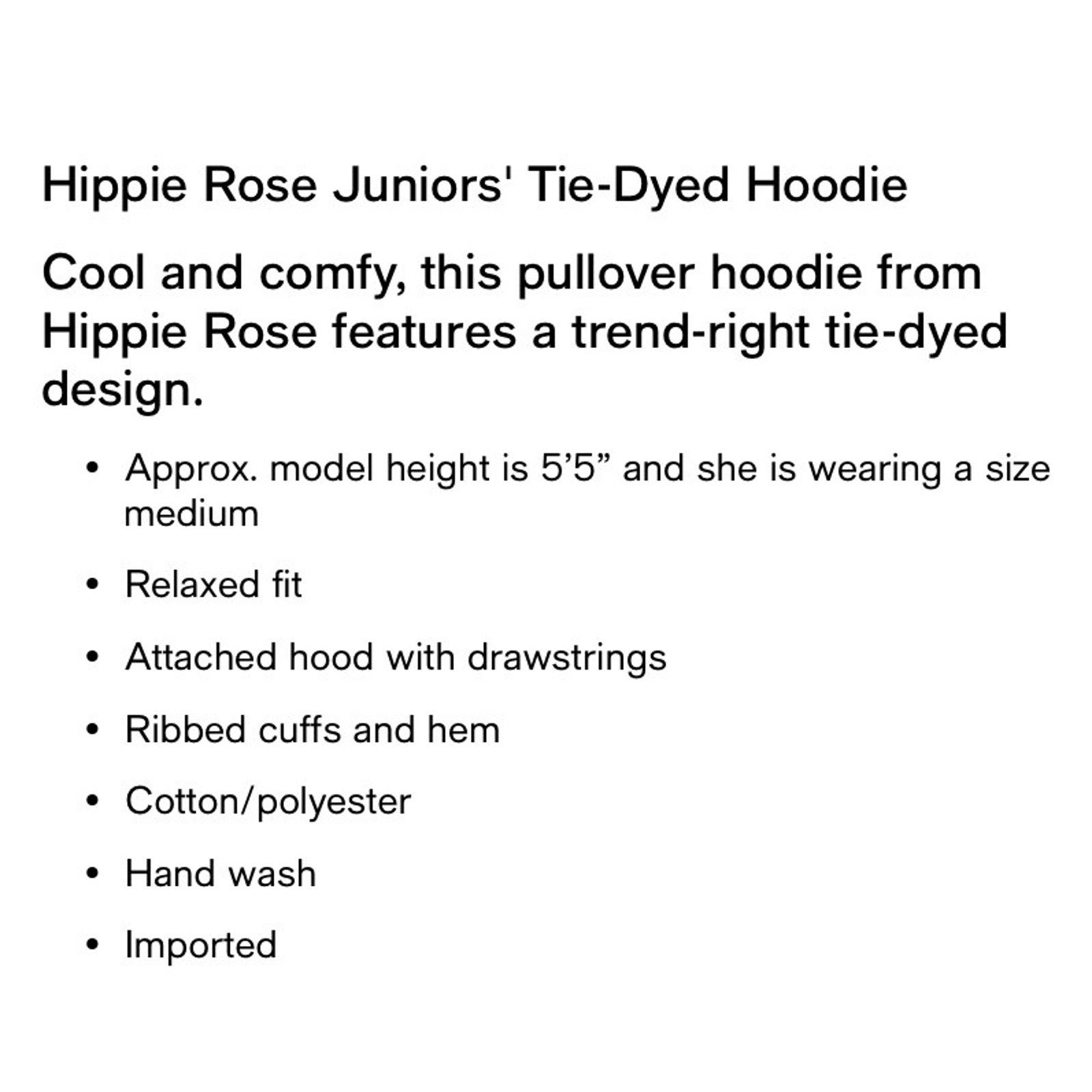 Haute Hippie Hippie rose tie dye junior denim hoodie women size M A003027 Size M / US 6-8 / IT 42-44 - 5 Thumbnail