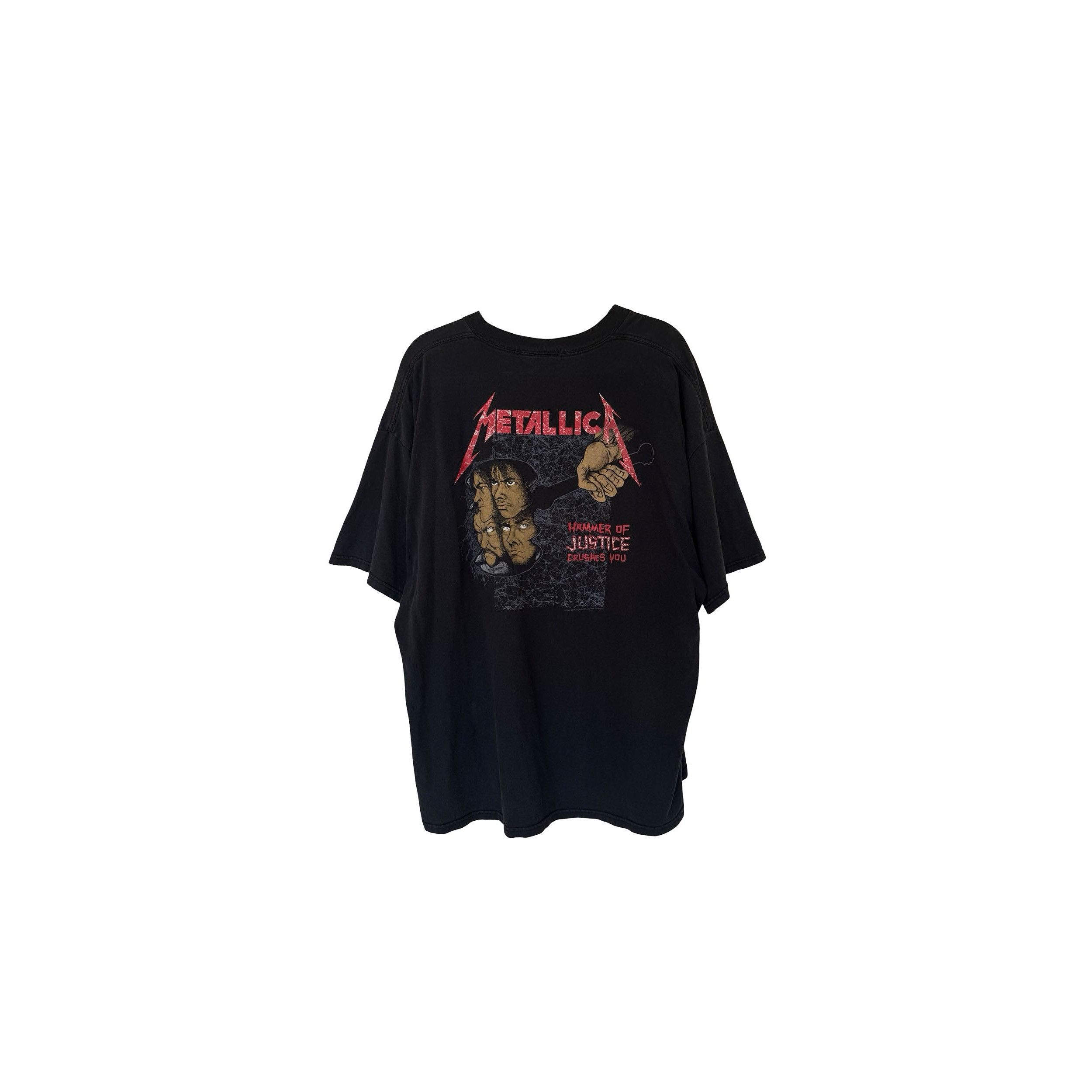 Vintage Metallica Justice For All Tee Size US XL / EU 56 / 4 - 2 Thumbnail