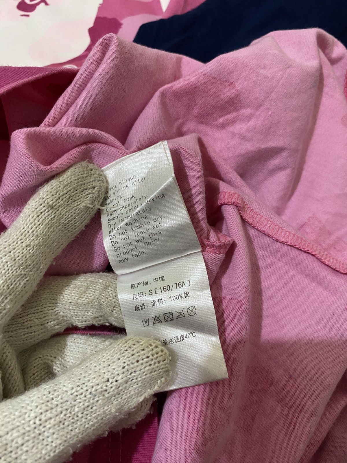 Bape Bape College Tee Pink - Raglan Size S / US 4 / IT 40 - 11 Thumbnail