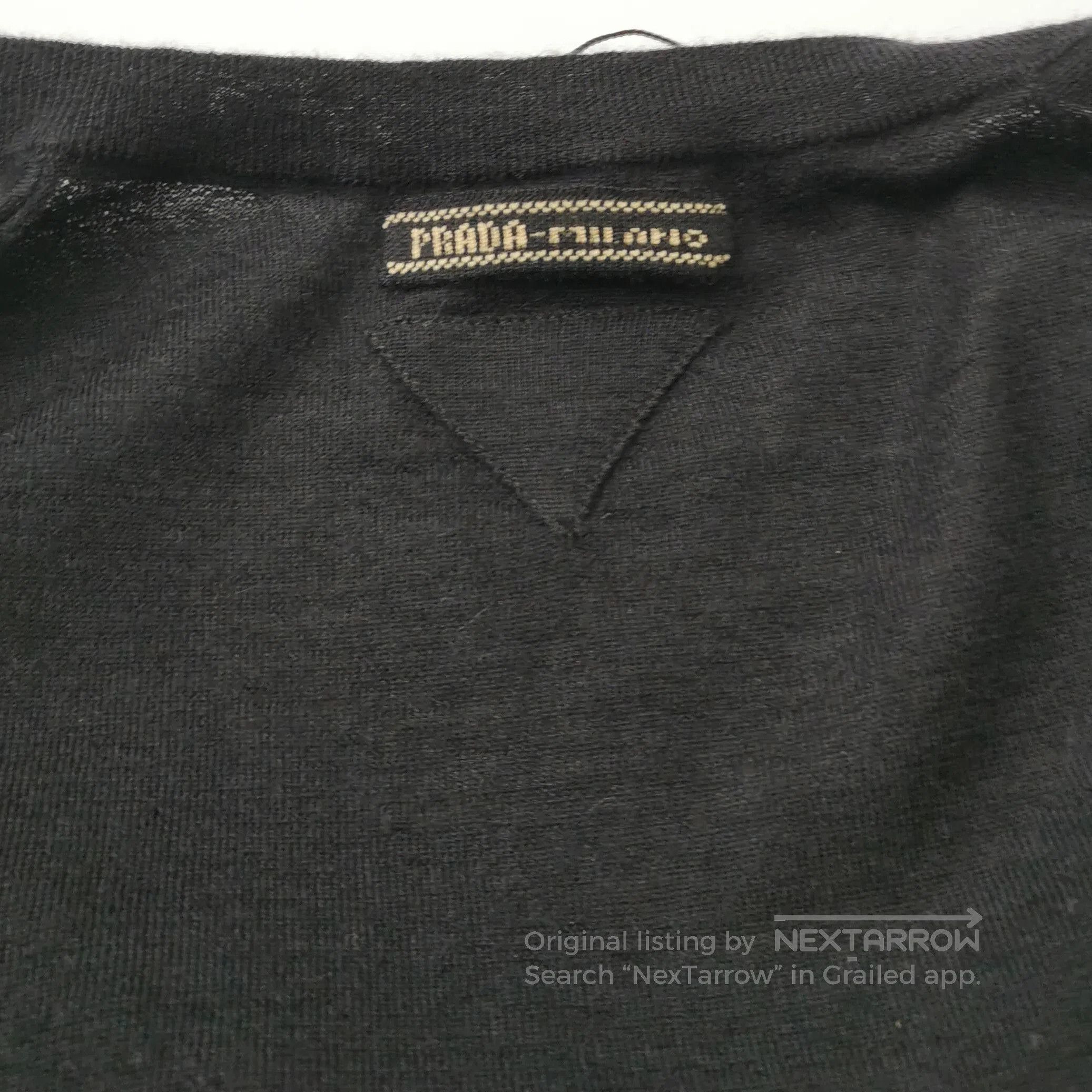 Prada Prada Black Cashmere Zip Cardigan Sweater . Size XXS / US 00 / IT 34 - 2 Thumbnail