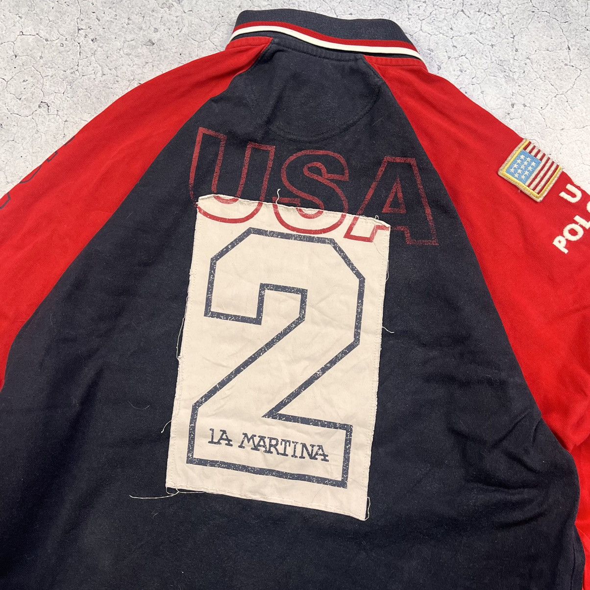La Martina × Polo Ralph Lauren × Vintage Vintage La Martina Long Sleeve USA Chief Keef Style Size US XL / EU 56 / 4 - 13 Thumbnail