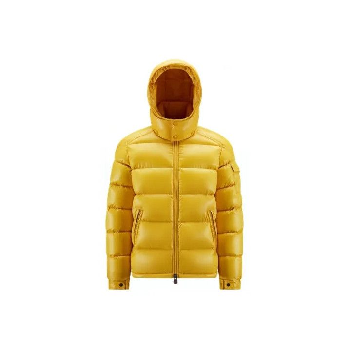 Moncler Moncler Maya Solid Zip Hood Long Sleeve Short Down Jacket Size US XXL / EU 58 / 5 - 1 Thumbnail