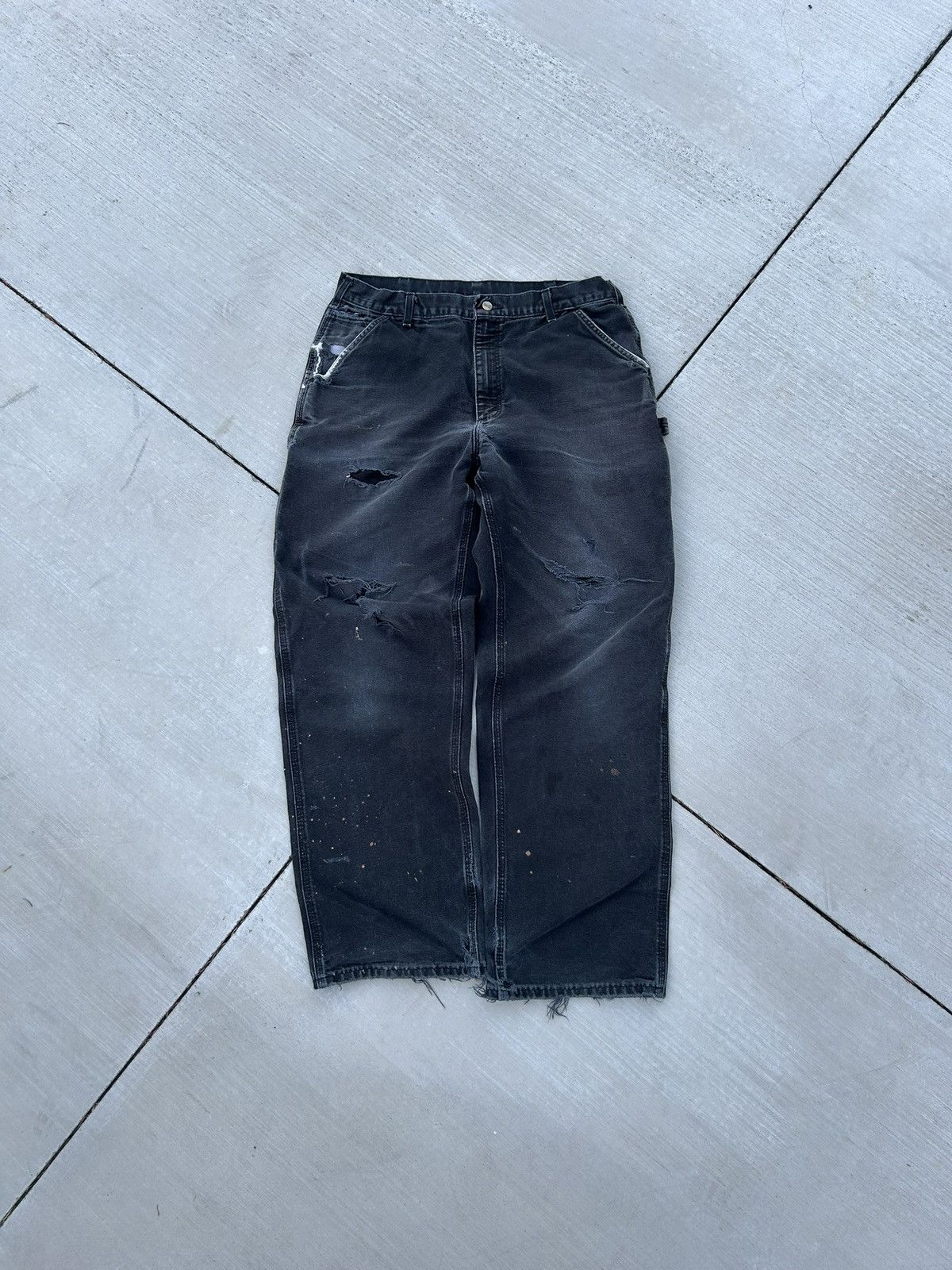 Carhartt Carhartt distressed jeans Size US 32 / EU 48 - 1 Thumbnail