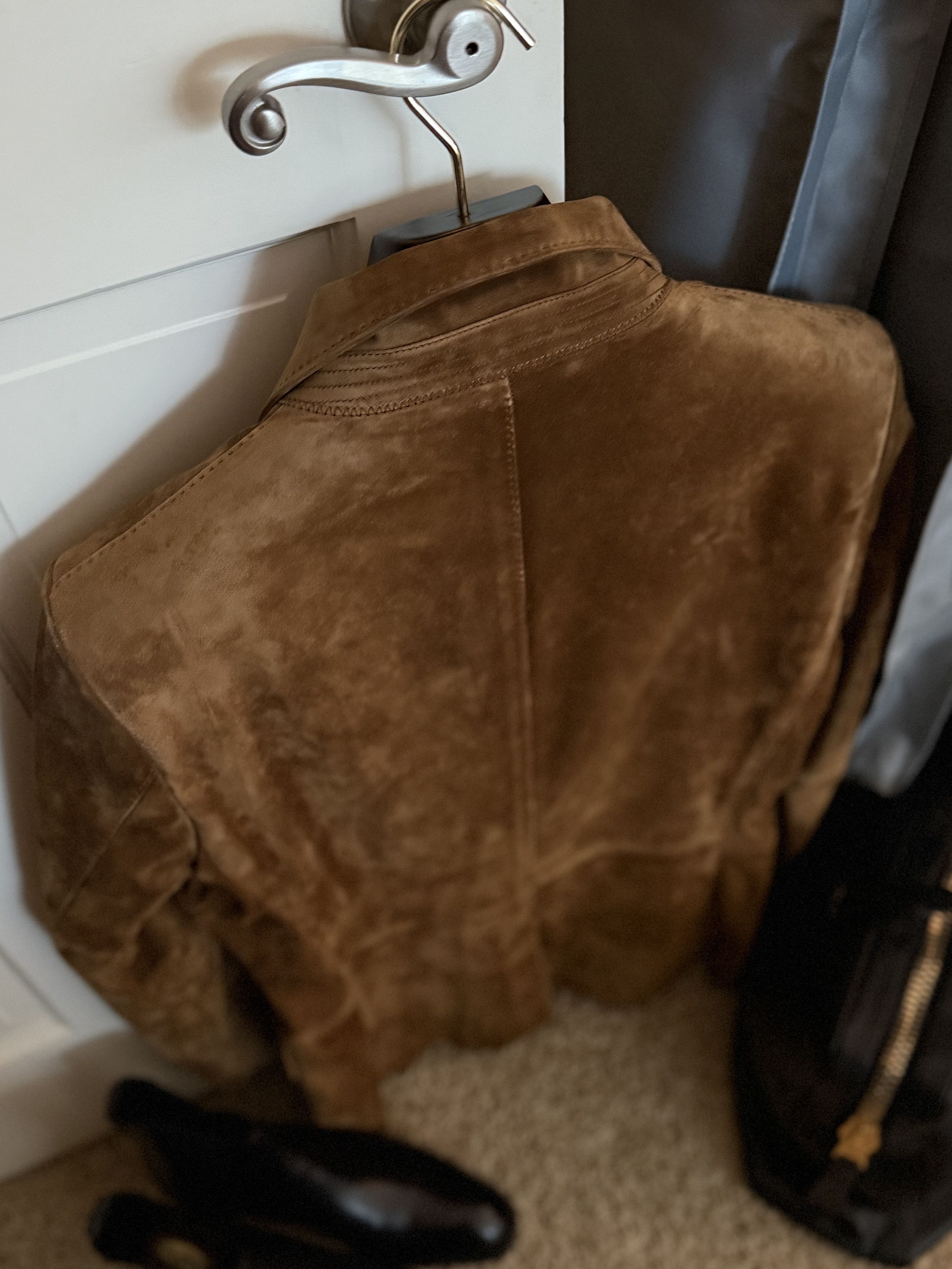 Tom Ford Ultimate Rare $10,700 w/tax TOM FORD Suede Blazer Size US L / EU 52-54 / 3 - 4 Thumbnail