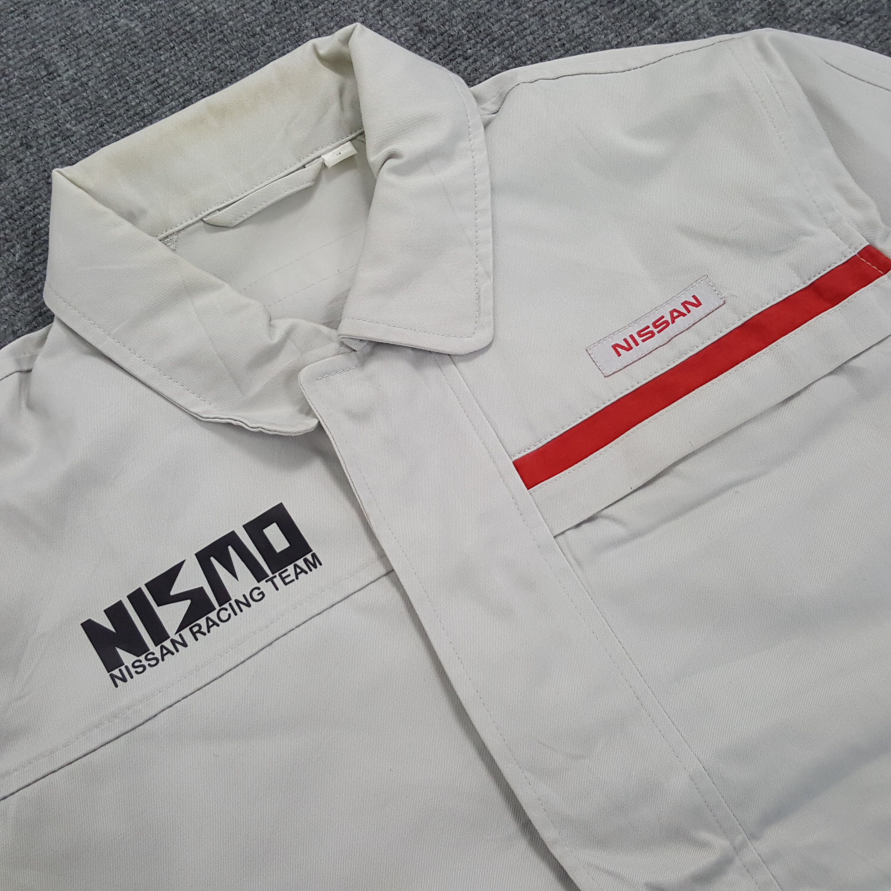 Japanese Brand × Vintage Nismo Nissan Racing Team Custom Coverall Jacket Size US M / EU 48-50 / 2 - 4 Thumbnail
