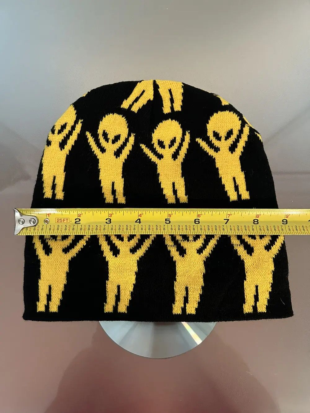 Japanese Brand × Vintage Y2K Yellow Alien Beanie Dance Size ONE SIZE - 5 Thumbnail