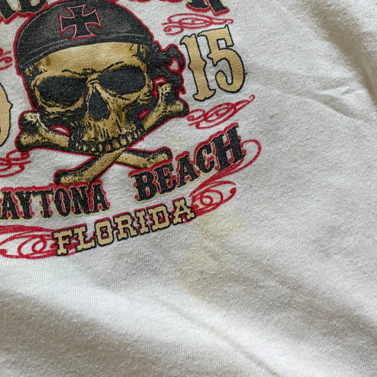 Harley Davidson VINTAGE Y2K BIKE WEEK DAYTONA BEACH RARE T SHIRT 205 Size US XXL / EU 58 / 5 - 4 Thumbnail