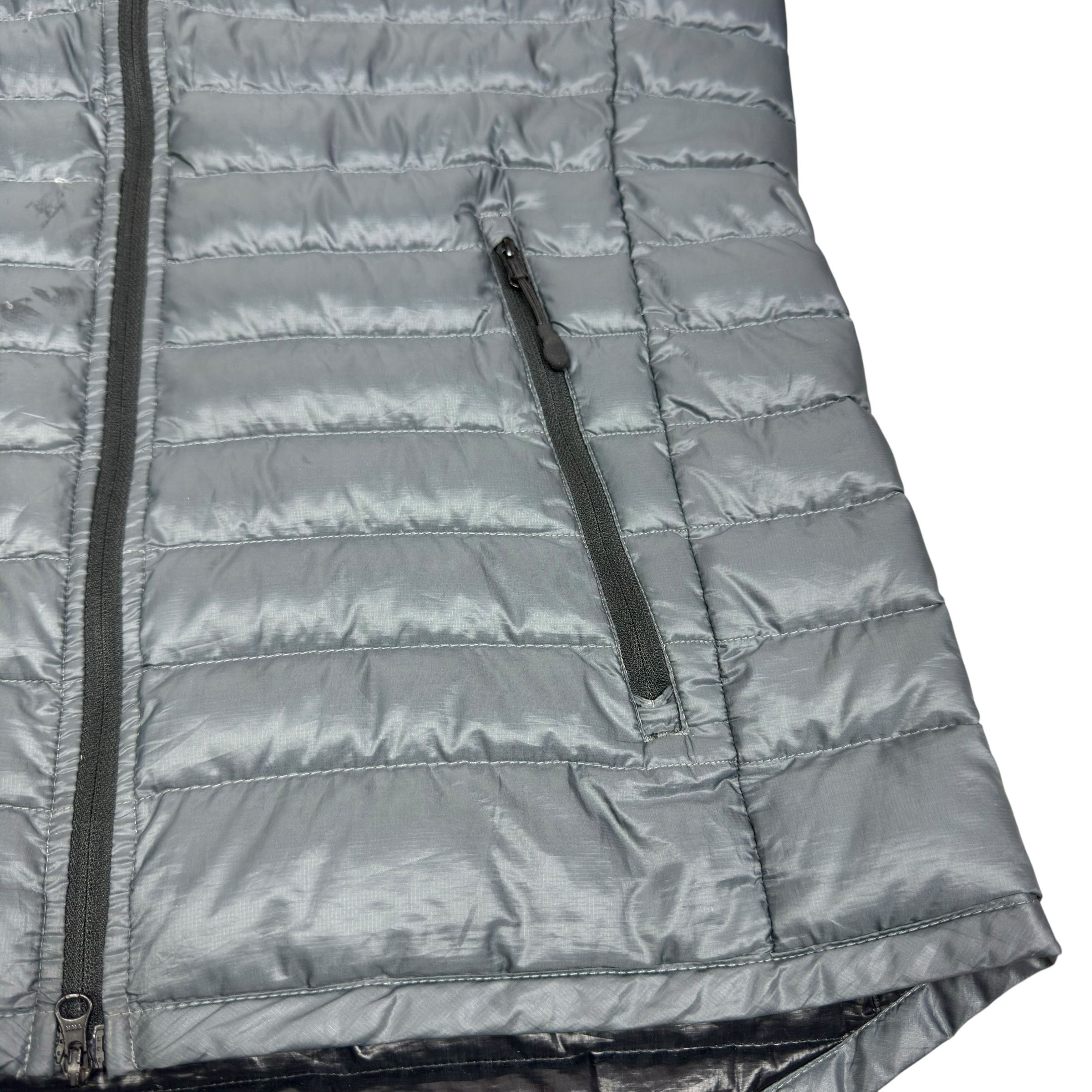 Nike Nike Men's Gray Swoosh Long Sleeve Full Zip Puffer Jacket S Size US S / EU 44-46 / 1 - 6 Thumbnail