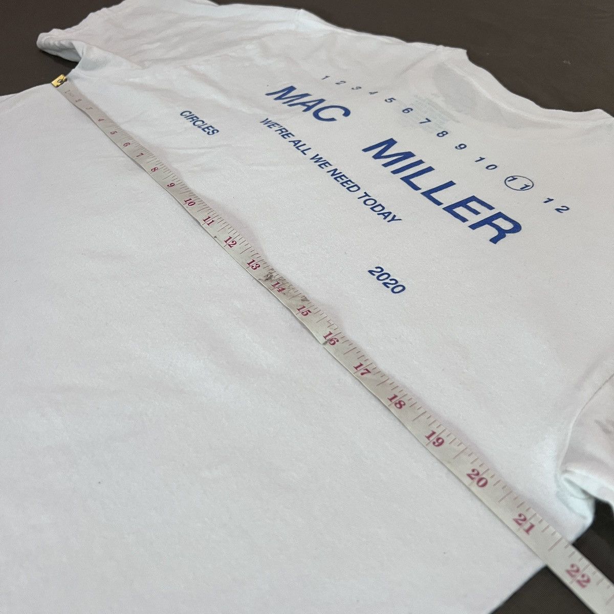 Mac Miller 2019 Mac Miller Circles Promo Tee Shirt Size L Size US L / EU 52-54 / 3 - 6 Thumbnail