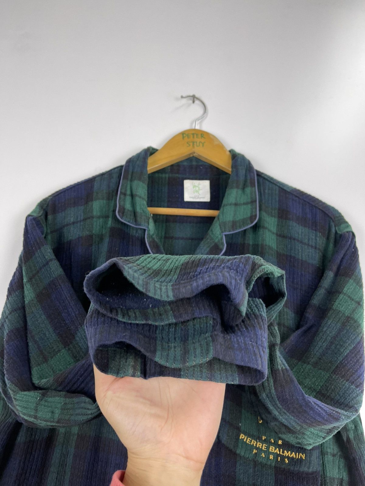 Pierre Balmain Pierre Balmain Paris Button Ups Size US L / EU 52-54 / 3 - 9 Thumbnail