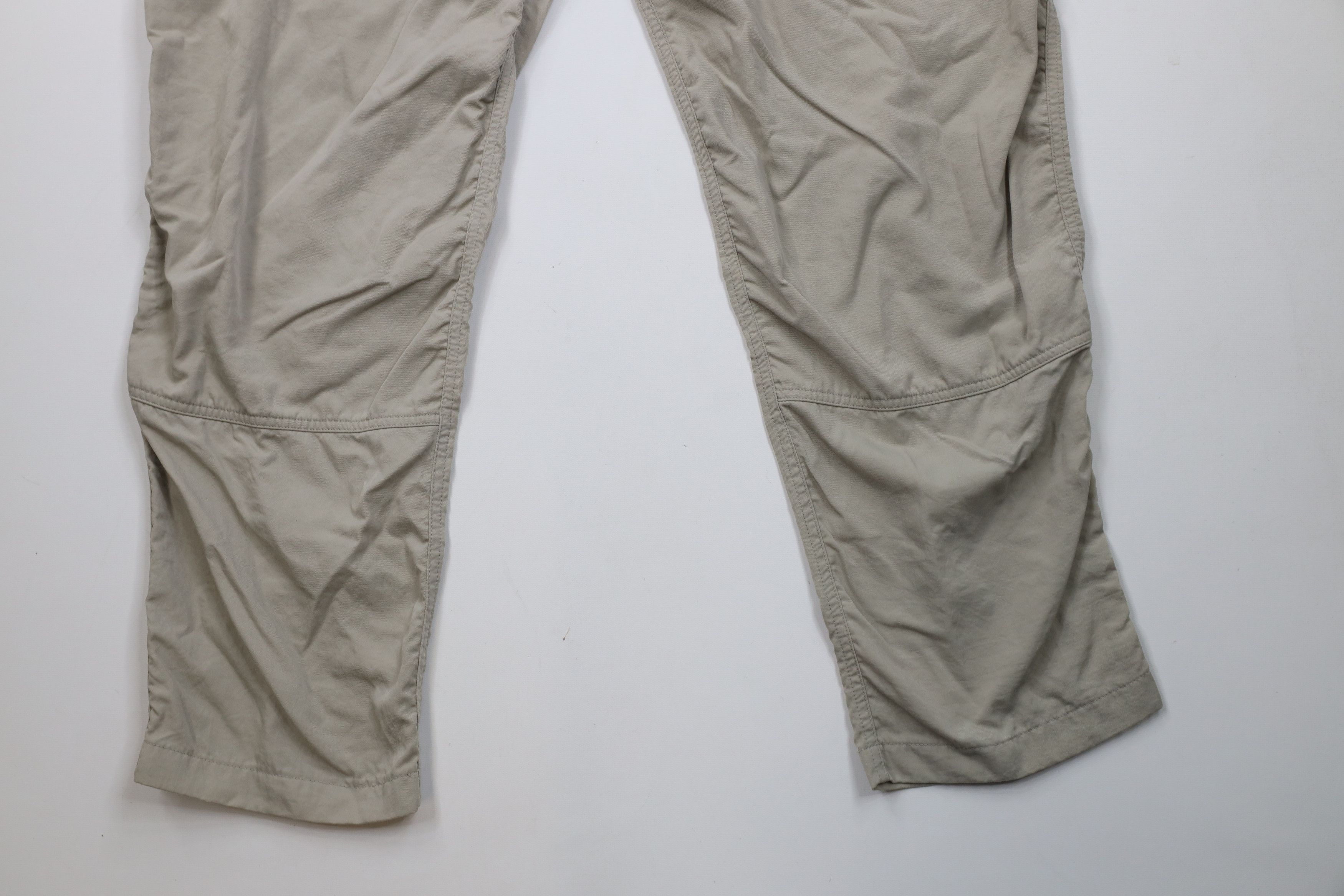 The North Face × Vintage Vintage Y2K 2000 The North Face Belted Wide Leg Pants Beige Size US 38 / EU 54 - 4 Thumbnail
