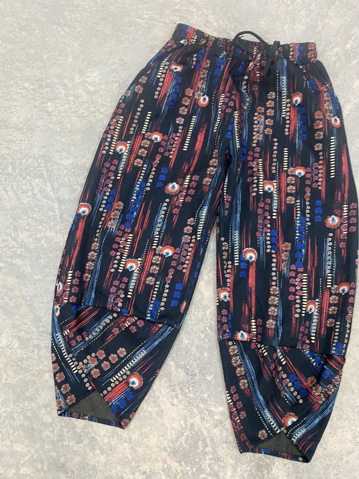 Hysteric Glamour × Japanese Brand × Le Grande Bleu (L.G.B.) KAPITAL JAPAN STYLE TRADITIONAL PANTS FLORAL Size US 29 - 3 Thumbnail