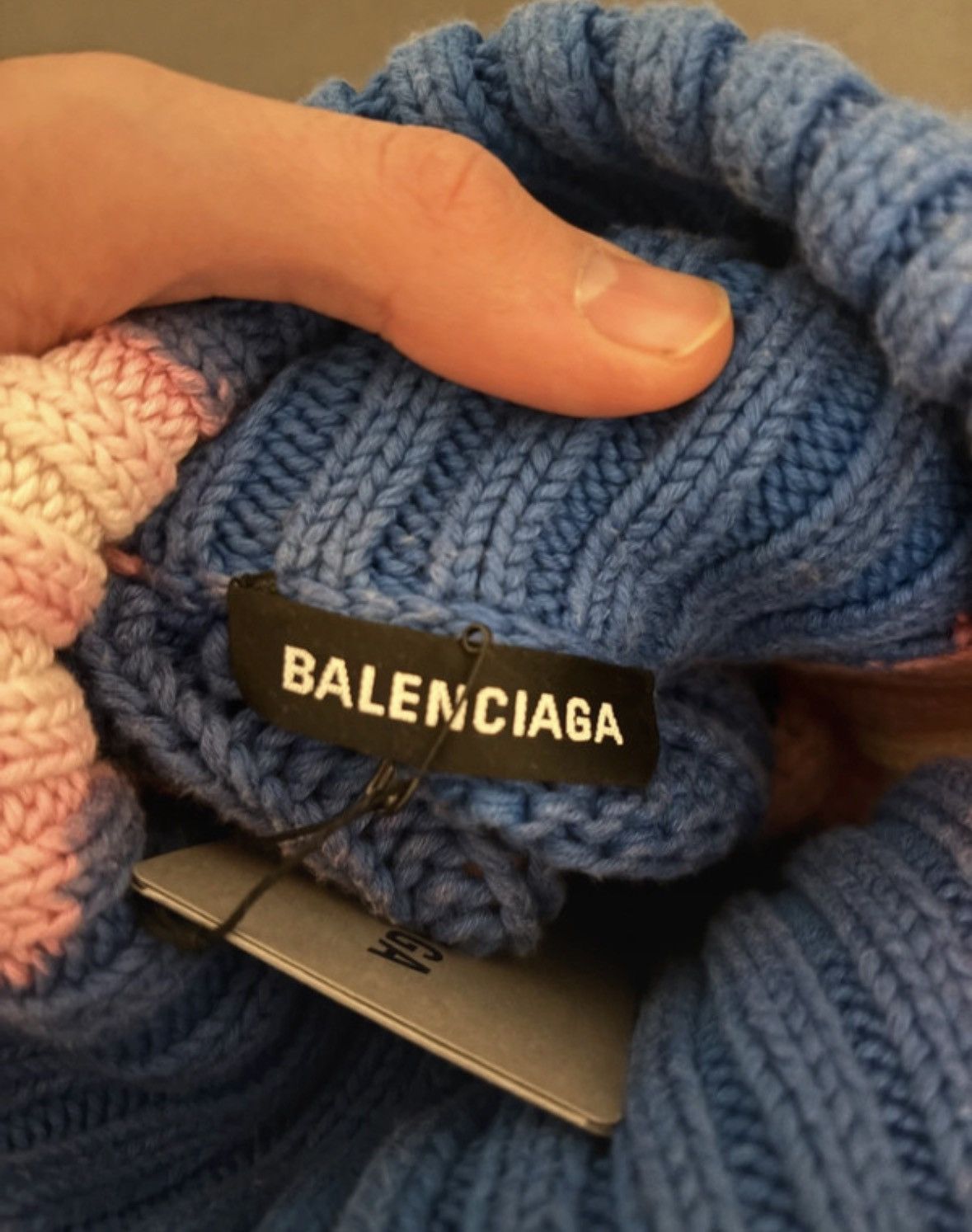Balenciaga Bleached turtleneck Size US XS / EU 42 / 0 - 5 Thumbnail