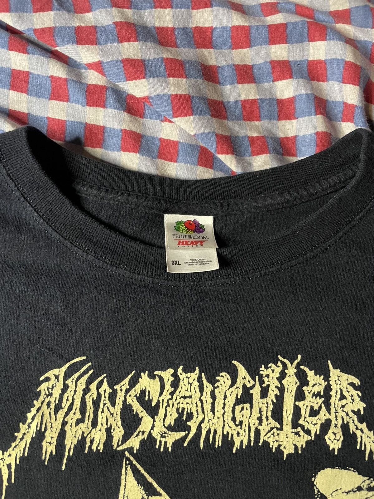 Vintage Vintage Y2K Nunslaughter shirt Size US XXL / EU 58 / 5 - 2 Thumbnail