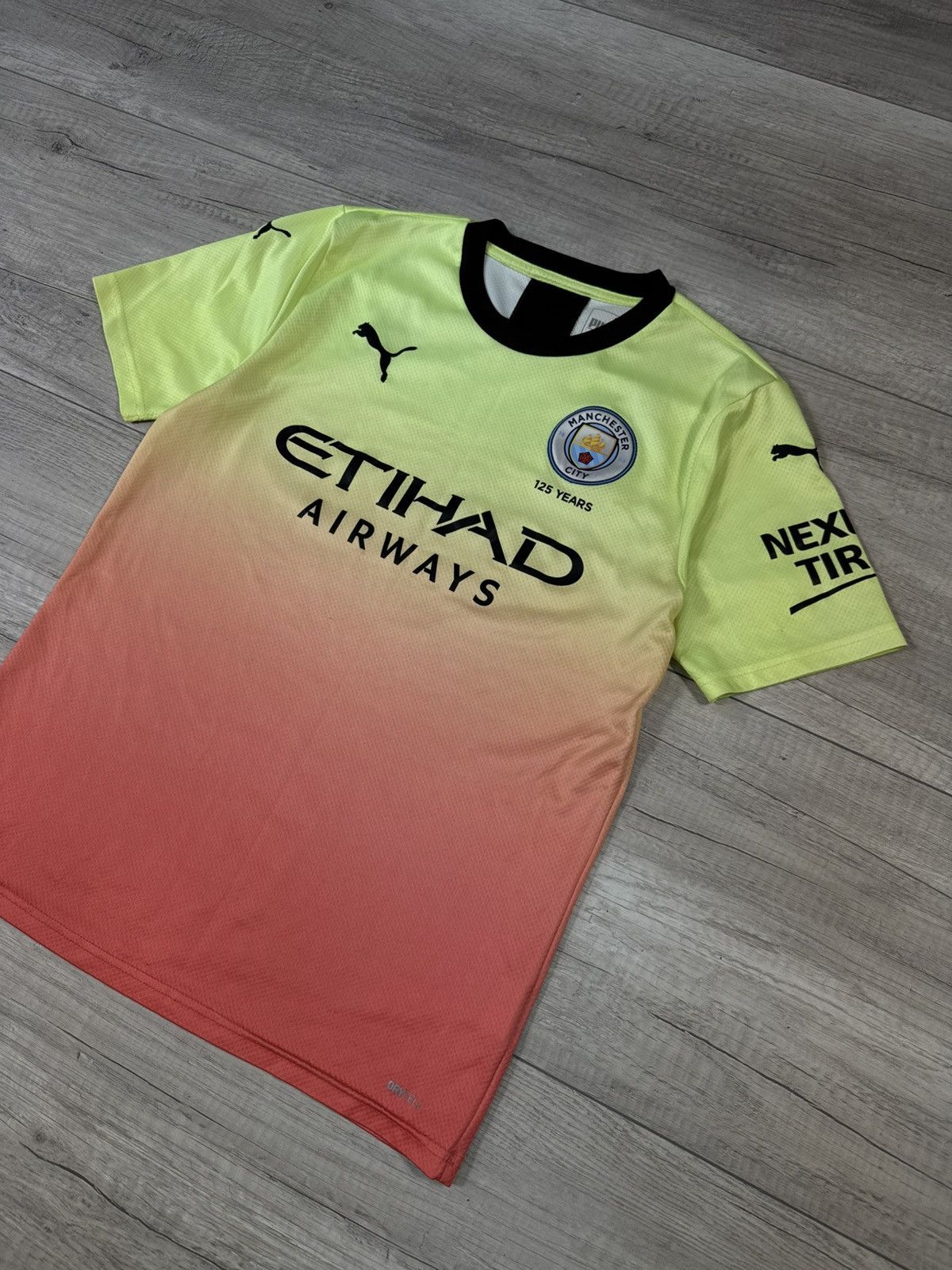 Adidas Manchester City 19/20 Puma Third Jersey 125 Years Size S Size US S / EU 44-46 / 1 - 2 Thumbnail