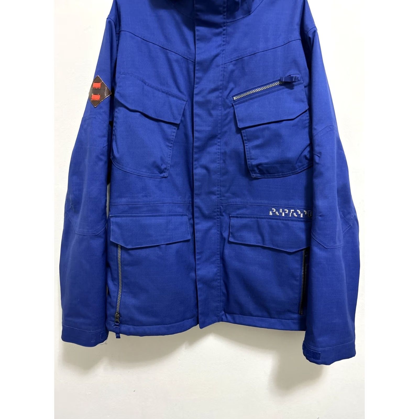 Burton Burton Dryride Jacket Mens M Gray Full Zip Hooded Insulated Ski Snowboard Coat Size US M / EU 48-50 / 2 - 3 Thumbnail