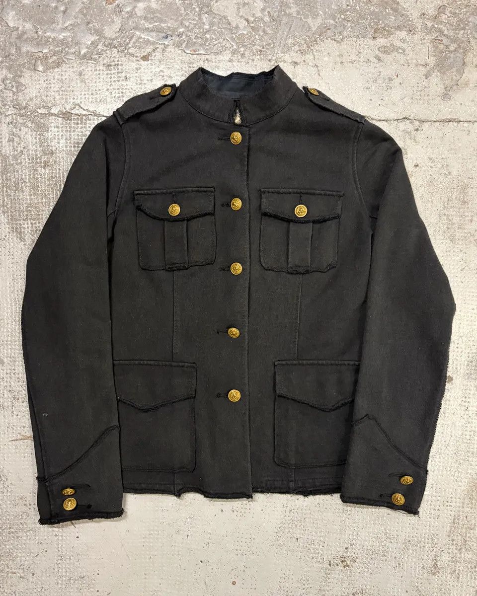 Polo Ralph Lauren 2010s Ralph Lauren Black Officer Buttoned Jacket Size S / US 4 / IT 40 - 1 Thumbnail