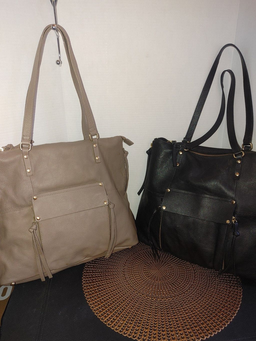 Koolaburra Kooba Everette Leather Totes x2 Size ONE SIZE - 1 Thumbnail