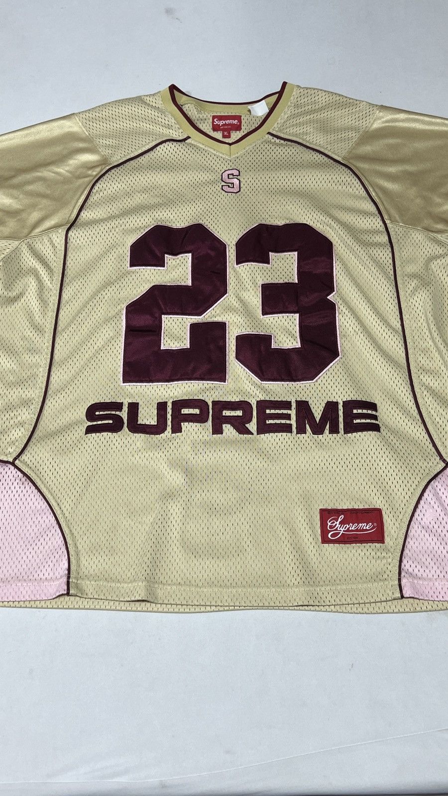 Supreme Perfect Season Football Jersey Black Men's - SS23 - US