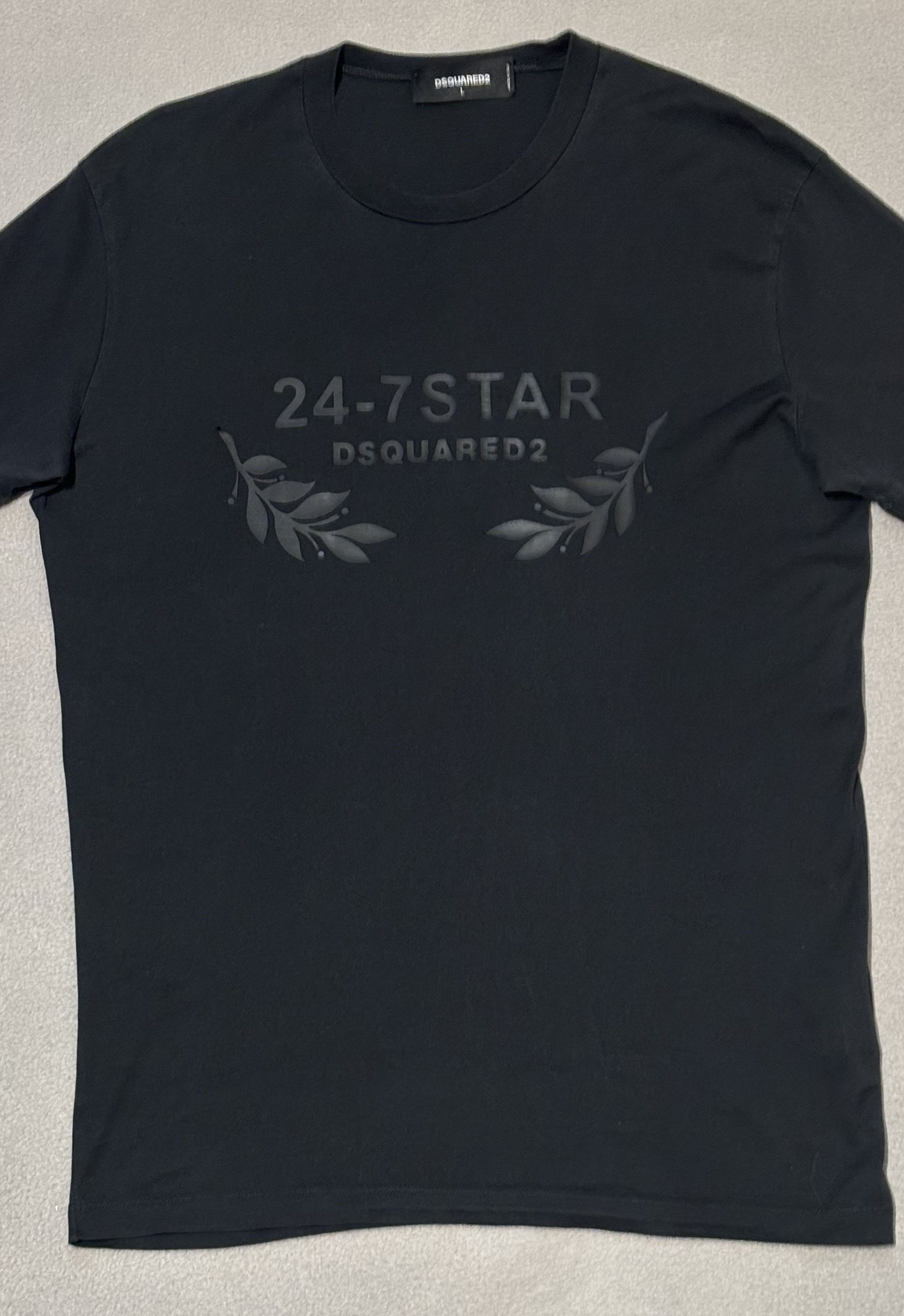 Dsquared2 Dsquared2 Black T-shirt Size L Size US L / EU 52-54 / 3 - 6 Thumbnail