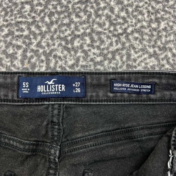 Hollister Hollister Legging Jeans Women 27x26 Straight Denim Pockets Size 27" / US 4 / IT 40 - 6 Thumbnail