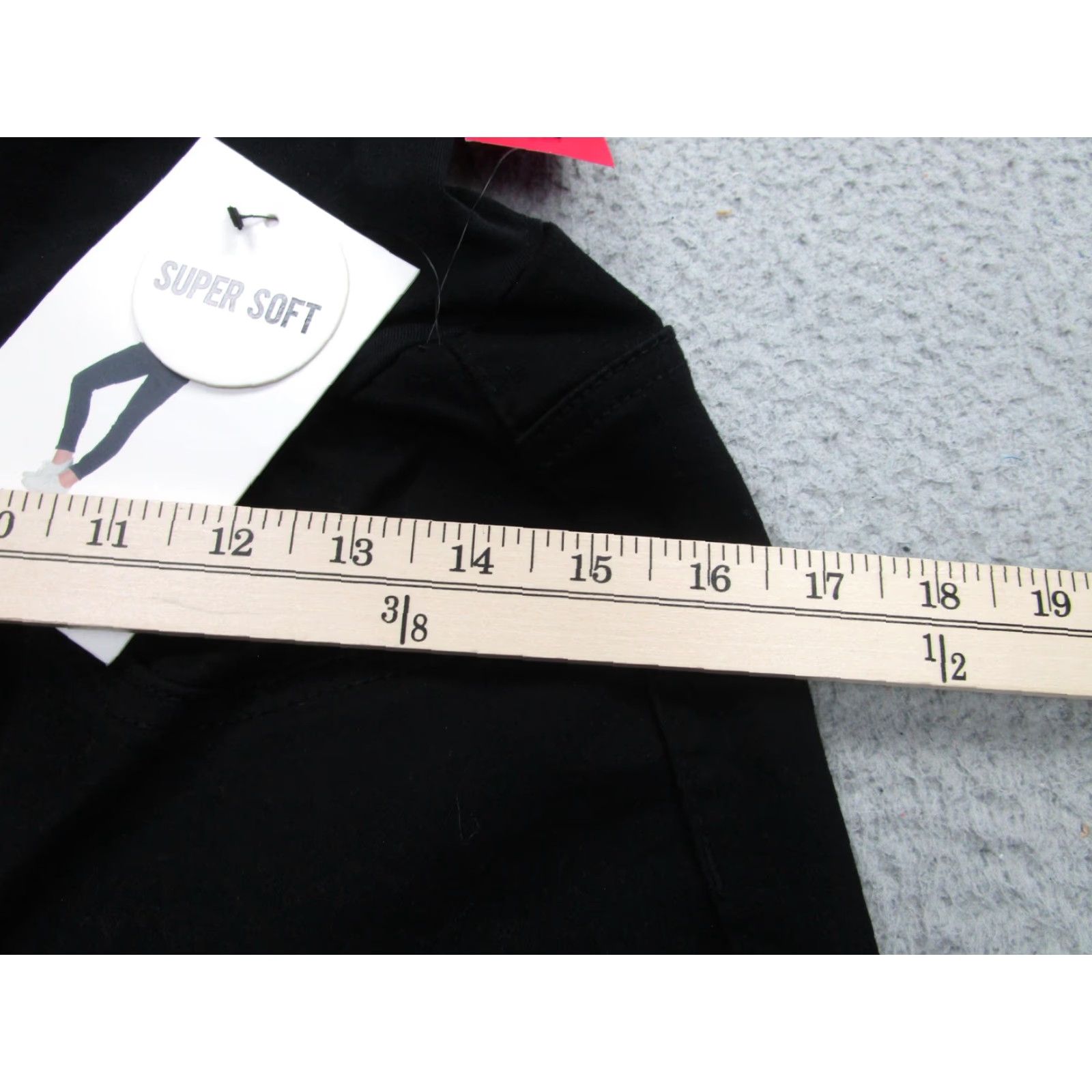 Vintage Haute Mama Maternity Pants Womens Small Black Super Soft Over Belly Stretch Size 28" / US 6 / IT 42 - 5 Thumbnail